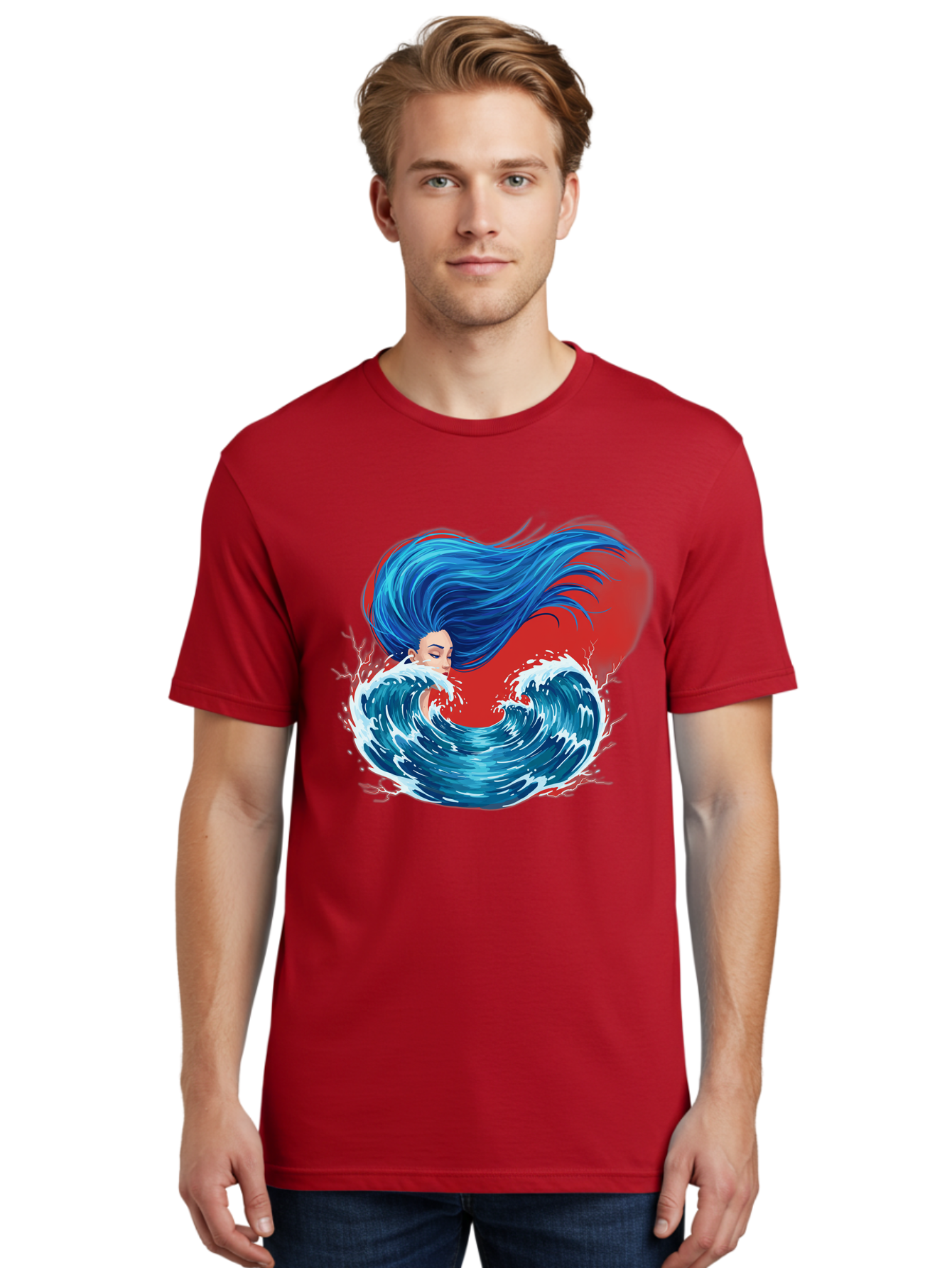 Woman-With-Flowing-Hair-1 Men'S Graphic Tee, 100% Cotton, Comfortable Casual Summer Wear, Machine Washable, Vintage Camera, Old Camera, Antique Camera, Black Camera, Classic Photography, Photography Equipment, Nostalgic Device, Film Camera, Bal634 17