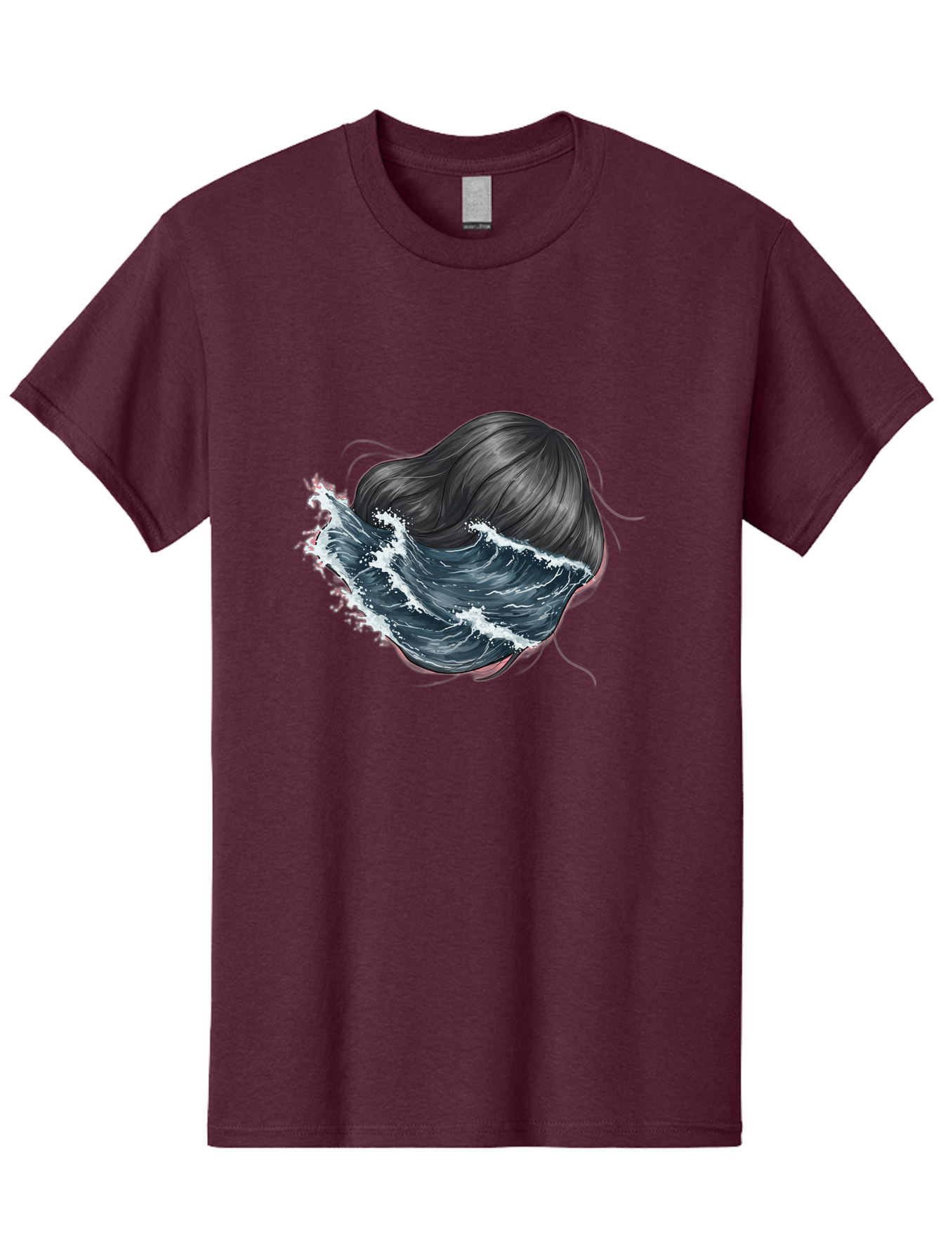 Woman-With-Wave-Hair Men'S Graphic Tee, 100% Cotton, Comfortable Casual Summer Wear, Machine Washable, Vintage Camera, Old Camera, Antique Camera, Black Camera, Classic Photography, Photography Equipment, Nostalgic Device, Film Camera, Bal636 6