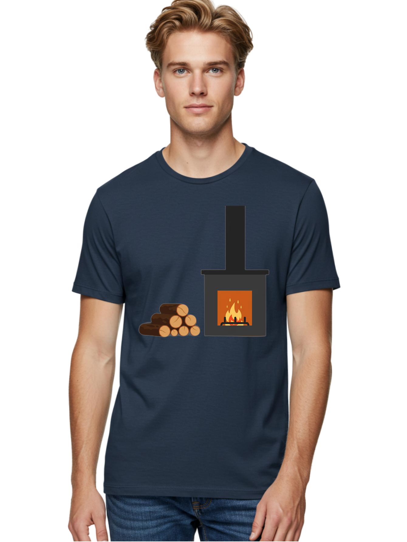 Wood-Burning-Stove Men'S Graphic Tee, 100% Cotton, Comfortable Casual Summer Wear, Machine Washable, Vintage Camera, Old Camera, Antique Camera, Black Camera, Classic Photography, Photography Equipment, Nostalgic Device, Film Camera, Bal637 24