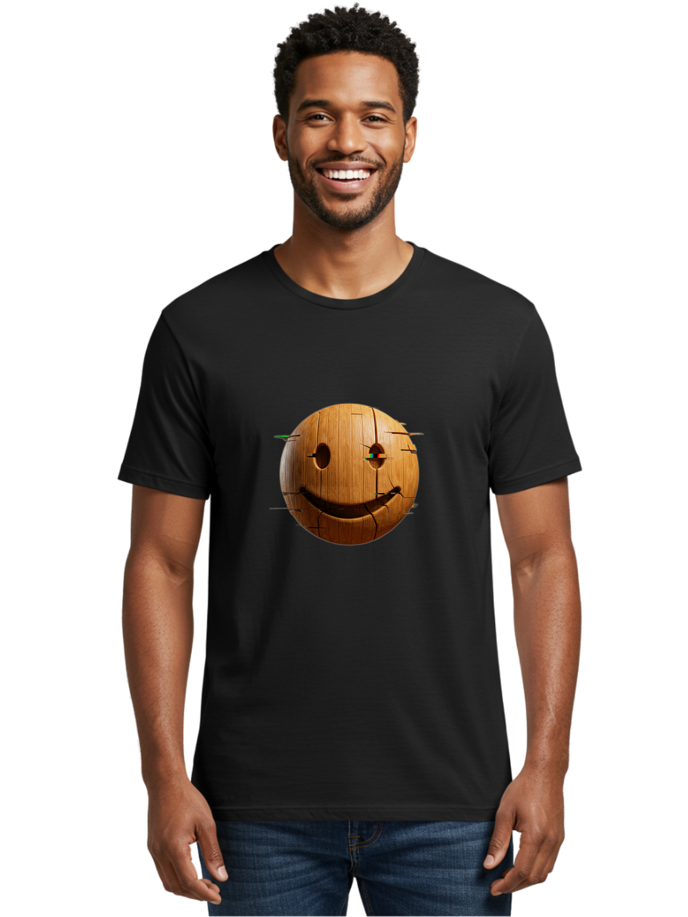 Wooden-Smiley Men'S Graphic Tee, 100% Cotton, Comfortable Casual Summer Wear, Machine Washable, Vintage Camera, Old Camera, Antique Camera, Black Camera, Classic Photography, Photography Equipment, Nostalgic Device, Film Camera, Camera Art Bal639 27