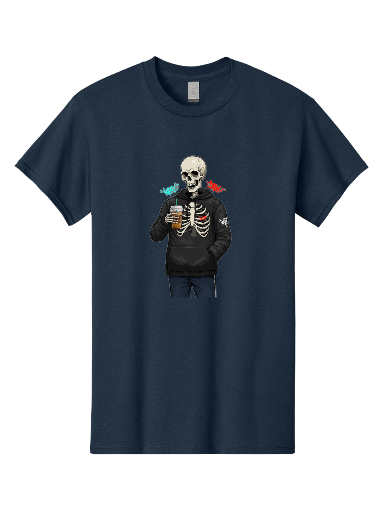Xoxo-Kiss-Kiss-Skeleton Men'S Graphic Tee, 100% Cotton, Comfortable Casual Summer Wear, Machine Washable, Vintage Camera, Old Camera, Antique Camera, Black Camera, Classic Photography, Photography Equipment, Nostalgic Device, Film Camera, Bal643 4