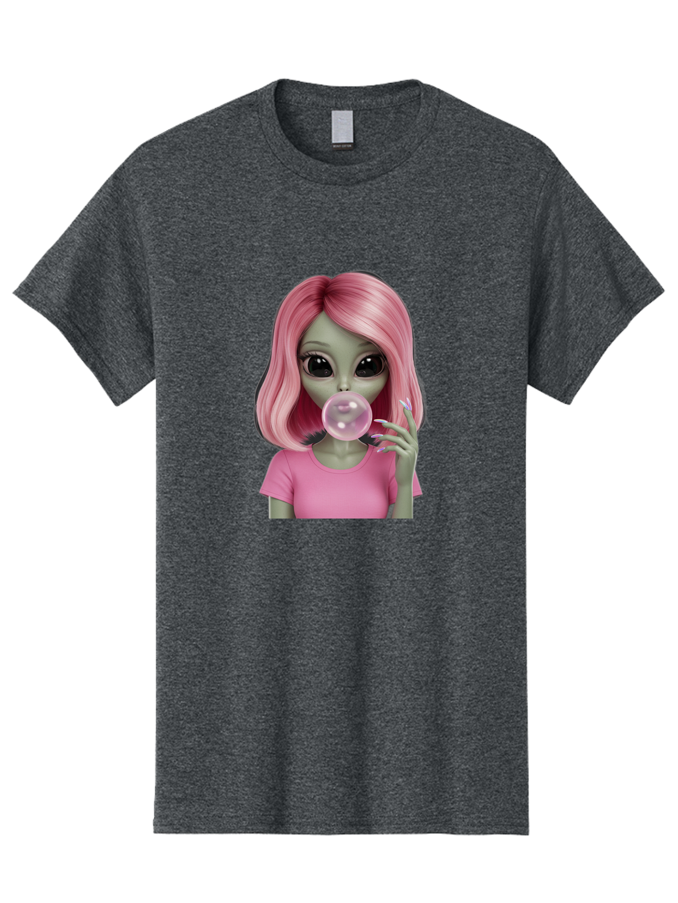 Zombie-Girl-Bubblegum Men'S Graphic Tee, 100% Cotton, Comfortable Casual Summer Wear, Machine Washable, Vintage Camera, Old Camera, Antique Camera, Black Camera, Classic Photography, Photography Equipment, Nostalgic Device, Film Camera, Bal647 7