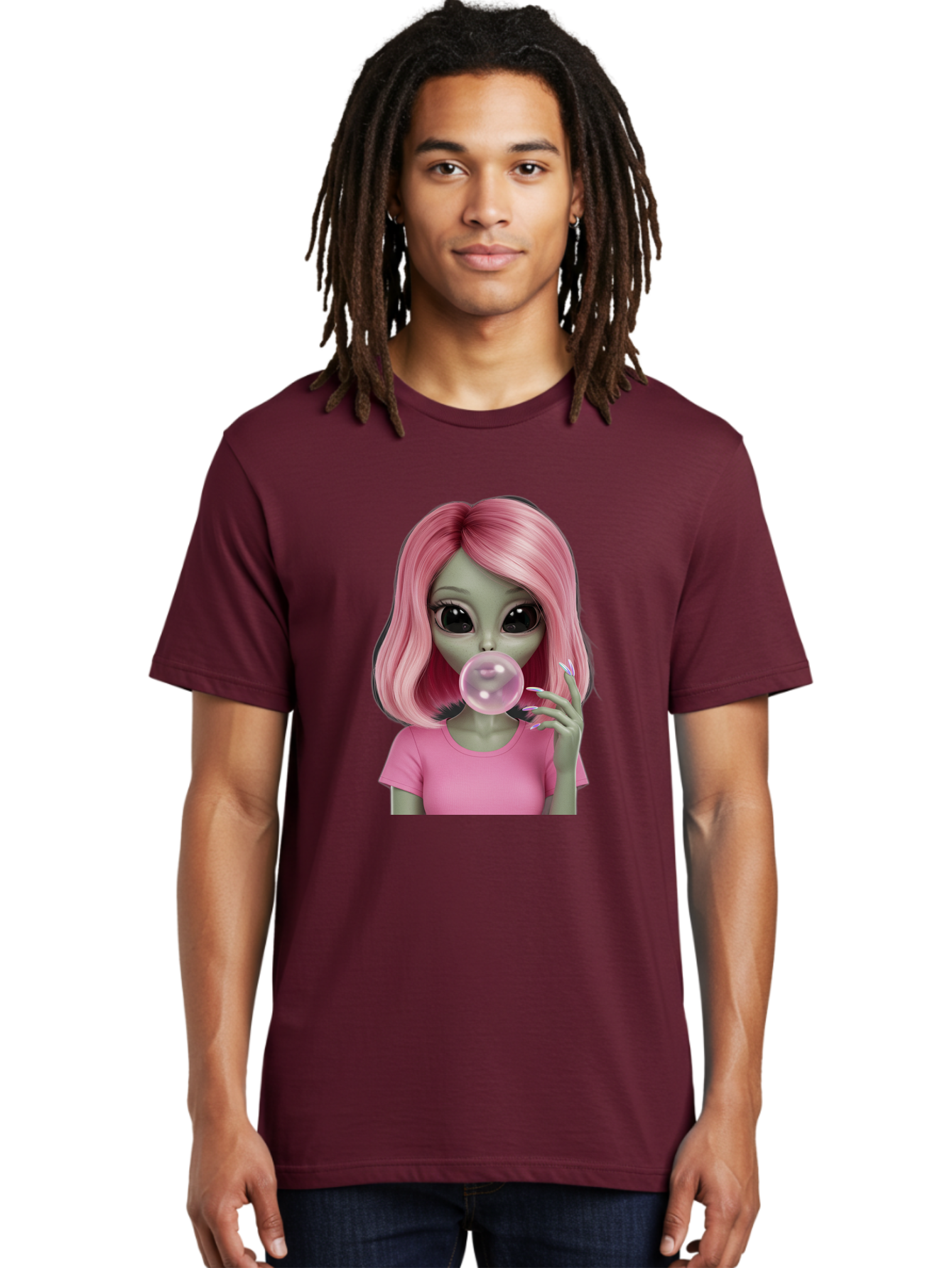 Zombie-Girl-Bubblegum Men'S Graphic Tee, 100% Cotton, Comfortable Casual Summer Wear, Machine Washable, Vintage Camera, Old Camera, Antique Camera, Black Camera, Classic Photography, Photography Equipment, Nostalgic Device, Film Camera, Bal647 30