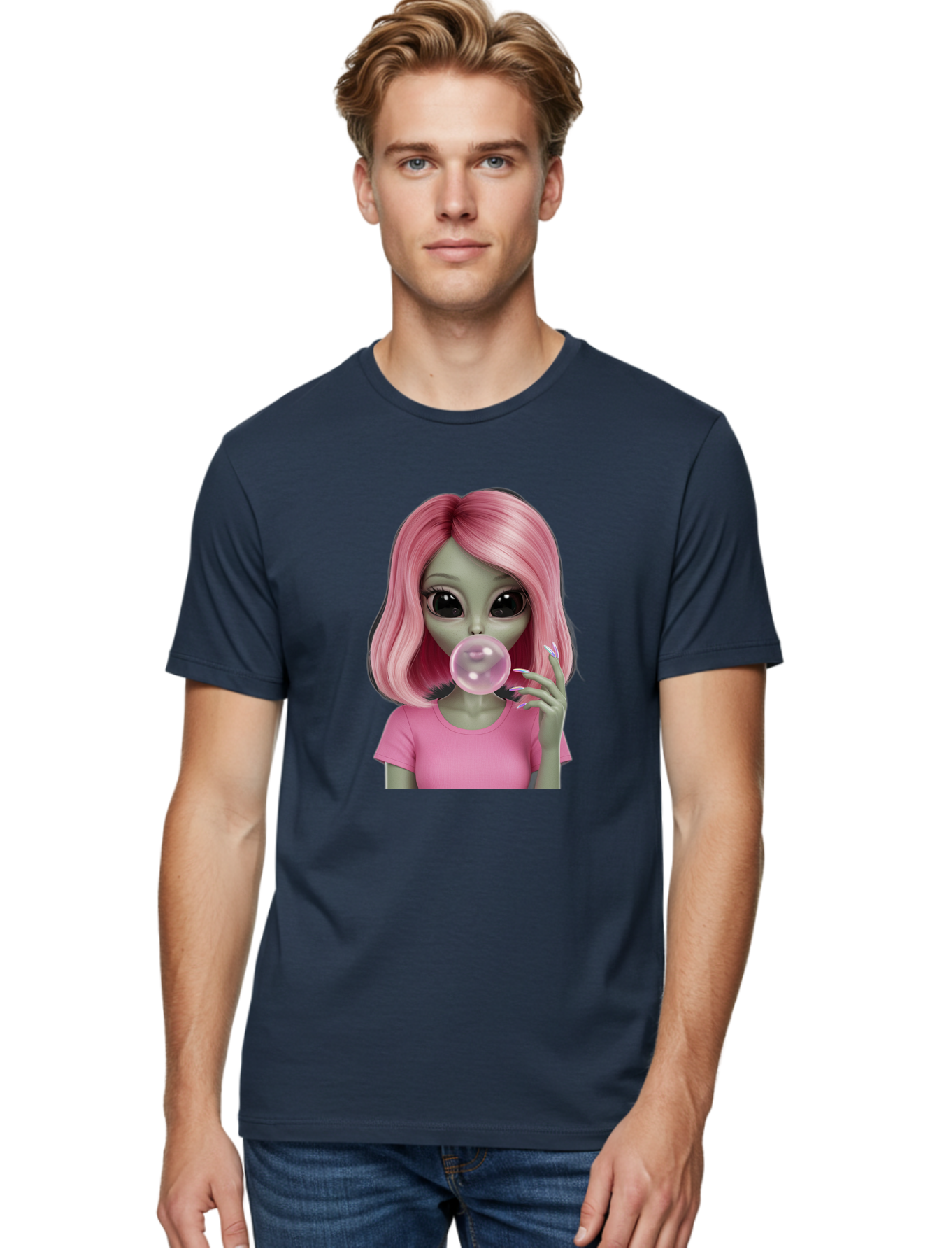 Zombie-Girl-Bubblegum Men'S Graphic Tee, 100% Cotton, Comfortable Casual Summer Wear, Machine Washable, Vintage Camera, Old Camera, Antique Camera, Black Camera, Classic Photography, Photography Equipment, Nostalgic Device, Film Camera, Bal647 28