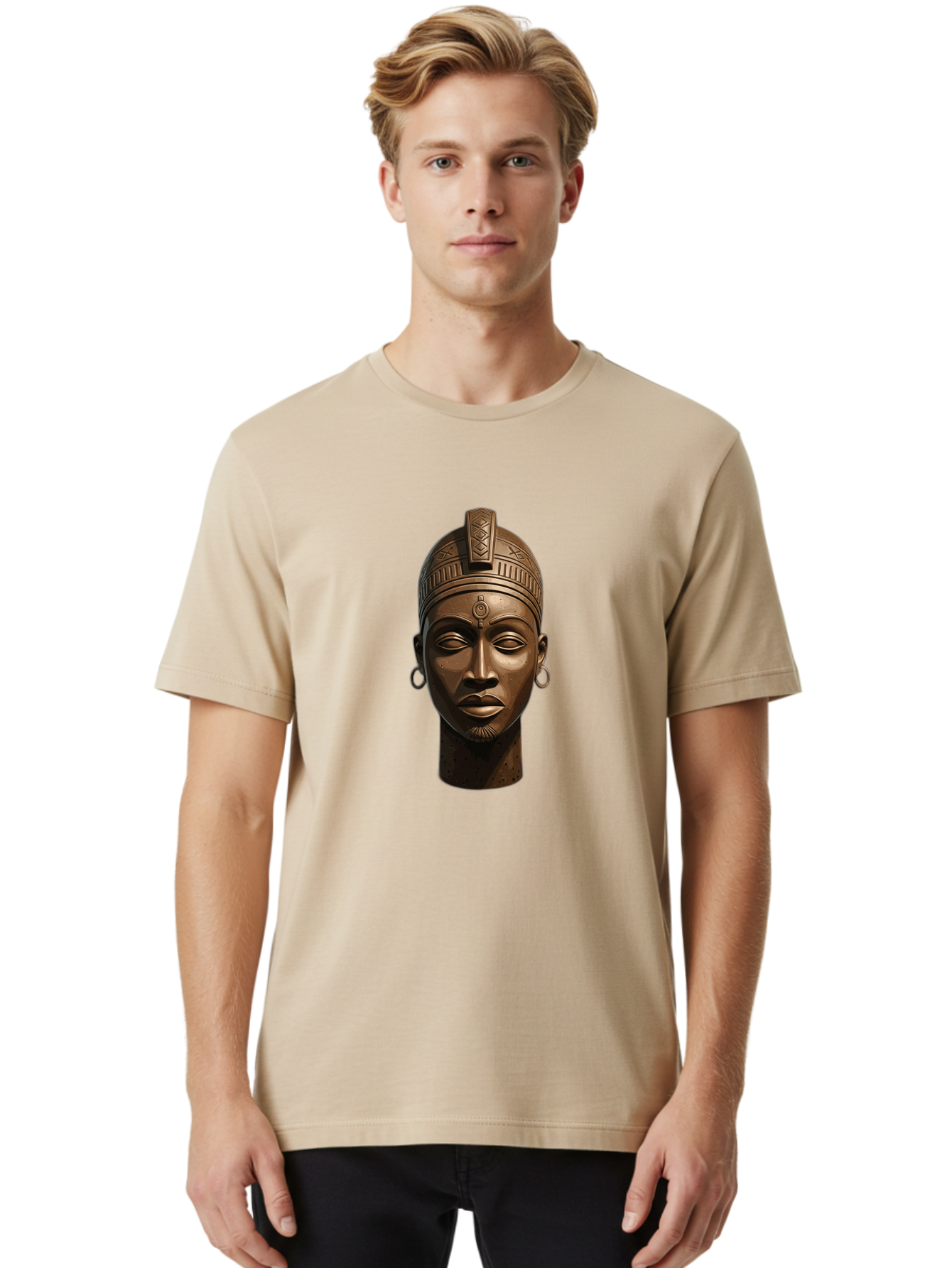 African-Bust Men'S Graphic Tee, 100% Cotton, Comfortable Casual Summer Wear, Machine Washable, Vintage Camera, Old Camera, Antique Camera, Black Camera, Classic Photography, Photography Equipment, Nostalgic Device, Film Camera, Camera Art Bal658 21
