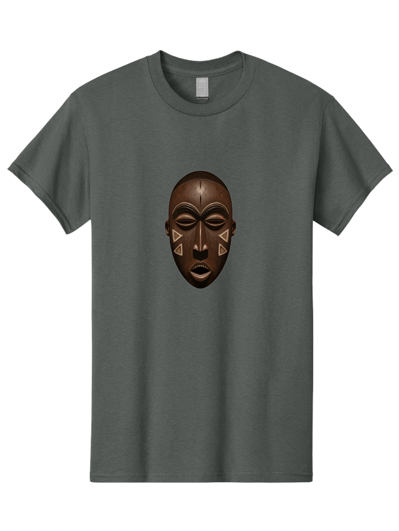 African-Mask-1 Men'S Graphic Tee, 100% Cotton, Comfortable Casual Summer Wear, Machine Washable, Vintage Camera, Old Camera, Antique Camera, Black Camera, Classic Photography, Photography Equipment, Nostalgic Device, Film Camera, Camera Art Bal659 10