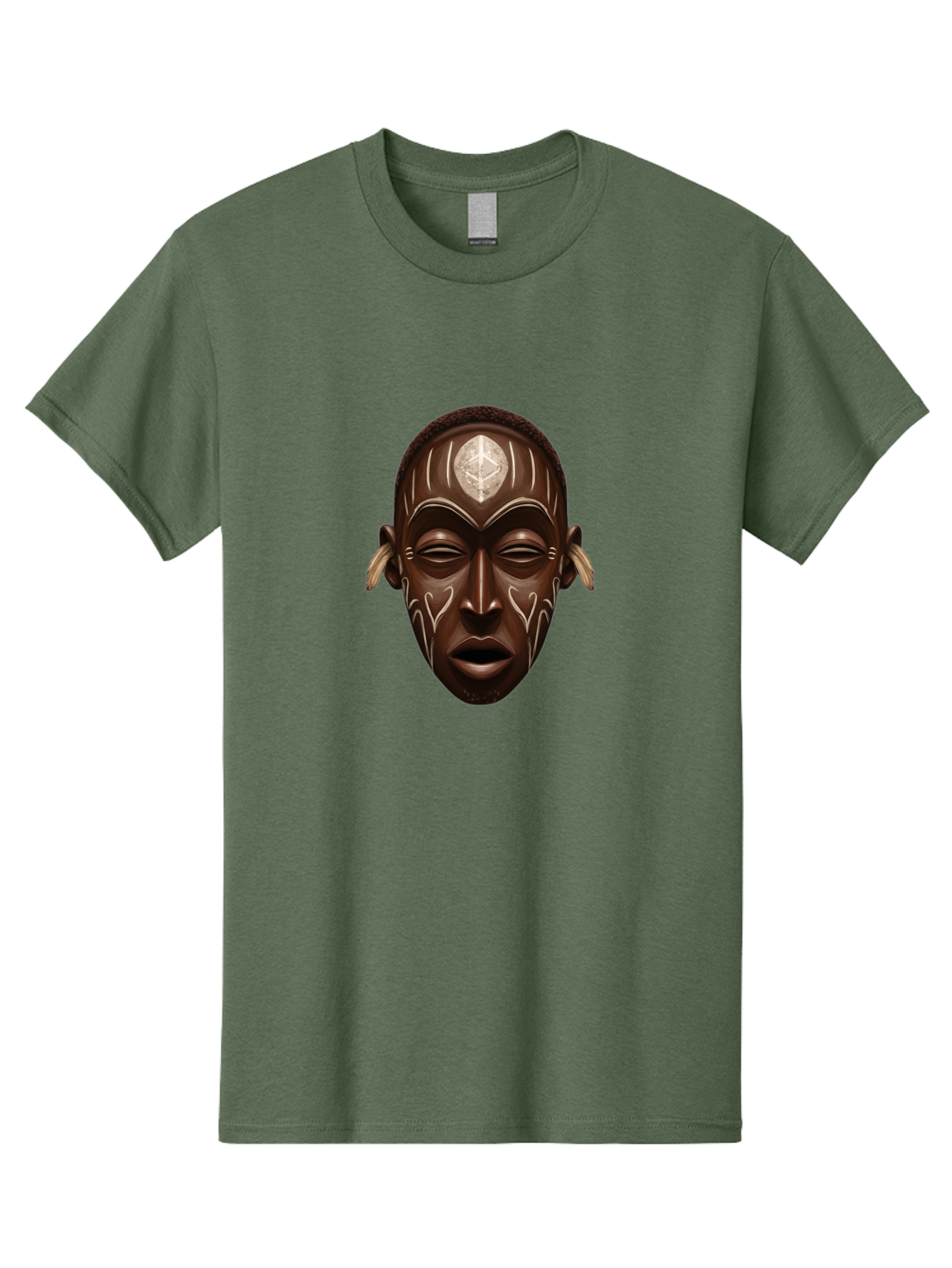 African-Mask-2 Men'S Graphic Tee, 100% Cotton, Comfortable Casual Summer Wear, Machine Washable, Vintage Camera, Old Camera, Antique Camera, Black Camera, Classic Photography, Photography Equipment, Nostalgic Device, Film Camera, Camera Art Bal660 7