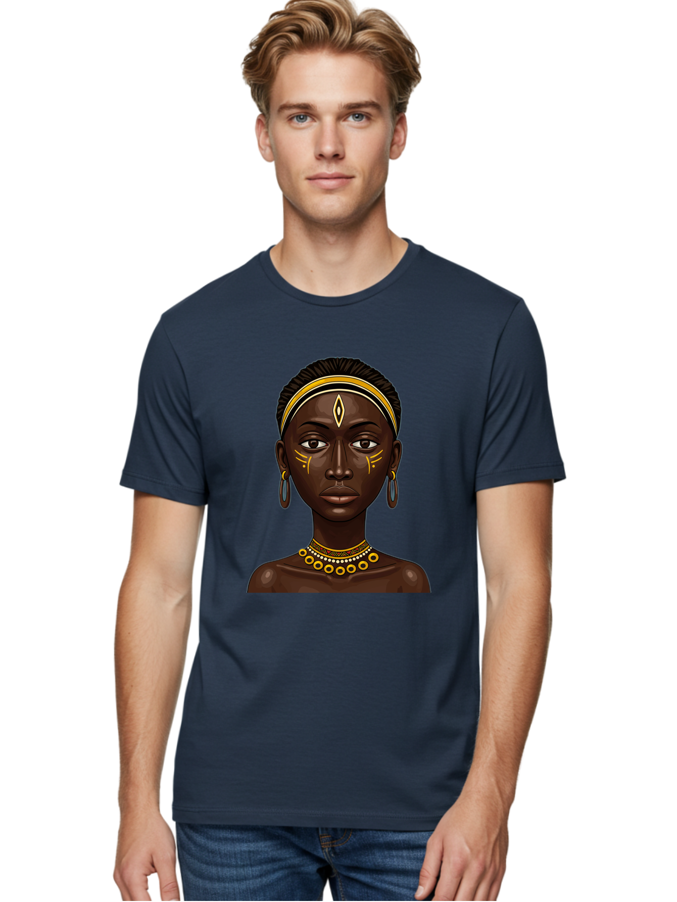 African-Queen-1 Men'S Graphic Tee, 100% Cotton, Comfortable Casual Summer Wear, Machine Washable, Vintage Camera, Old Camera, Antique Camera, Black Camera, Classic Photography, Photography Equipment, Nostalgic Device, Film Camera, Camera Art Bal662 20