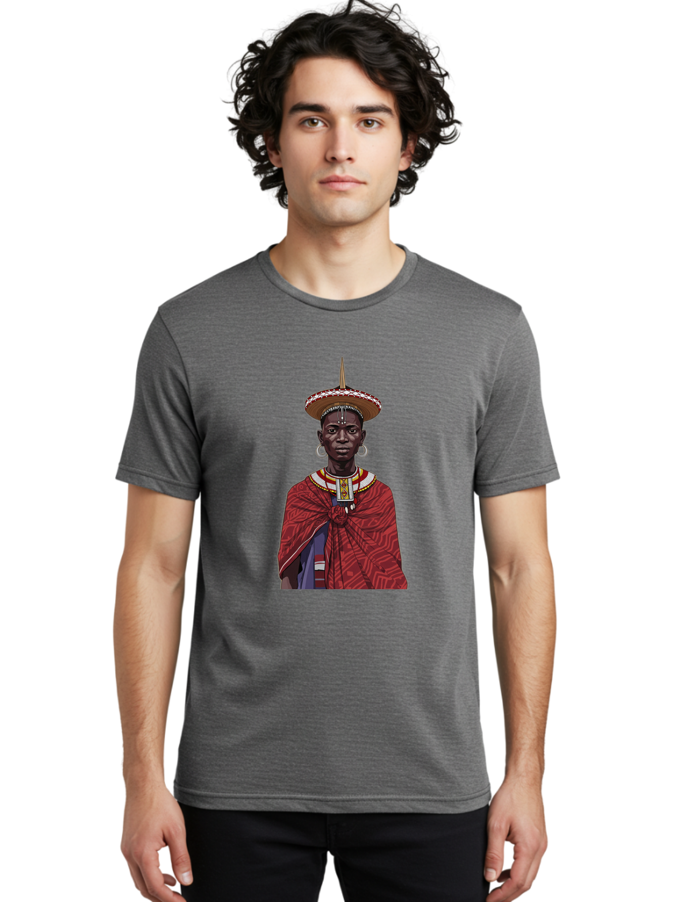 African-Woman Men'S Graphic Tee, 100% Cotton, Comfortable Casual Summer Wear, Machine Washable, Vintage Camera, Old Camera, Antique Camera, Black Camera, Classic Photography, Photography Equipment, Nostalgic Device, Film Camera, Camera Art Bal668 21