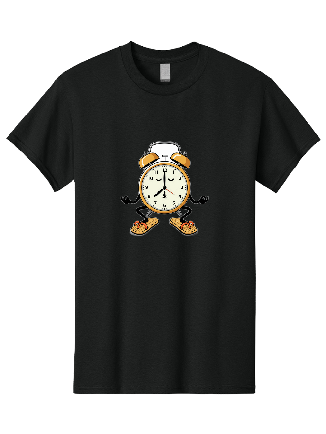 Alarm-Clock-Character Men'S Graphic Tee, 100% Cotton, Comfortable Casual Summer Wear, Machine Washable, Vintage Camera, Old Camera, Antique Camera, Black Camera, Classic Photography, Photography Equipment, Nostalgic Device, Film Camera, Bal673 3