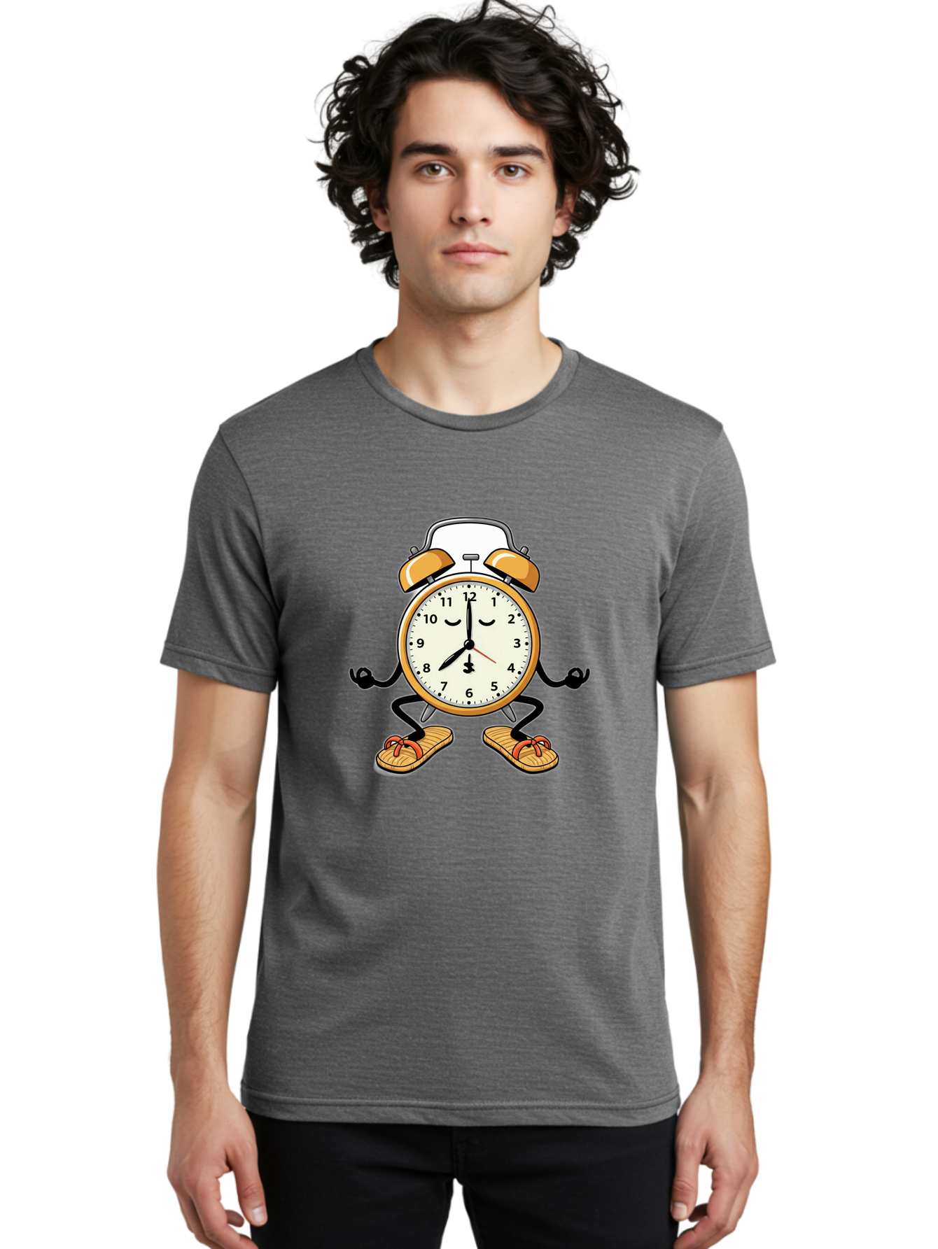 Alarm-Clock-Character Men'S Graphic Tee, 100% Cotton, Comfortable Casual Summer Wear, Machine Washable, Vintage Camera, Old Camera, Antique Camera, Black Camera, Classic Photography, Photography Equipment, Nostalgic Device, Film Camera, Bal673 25