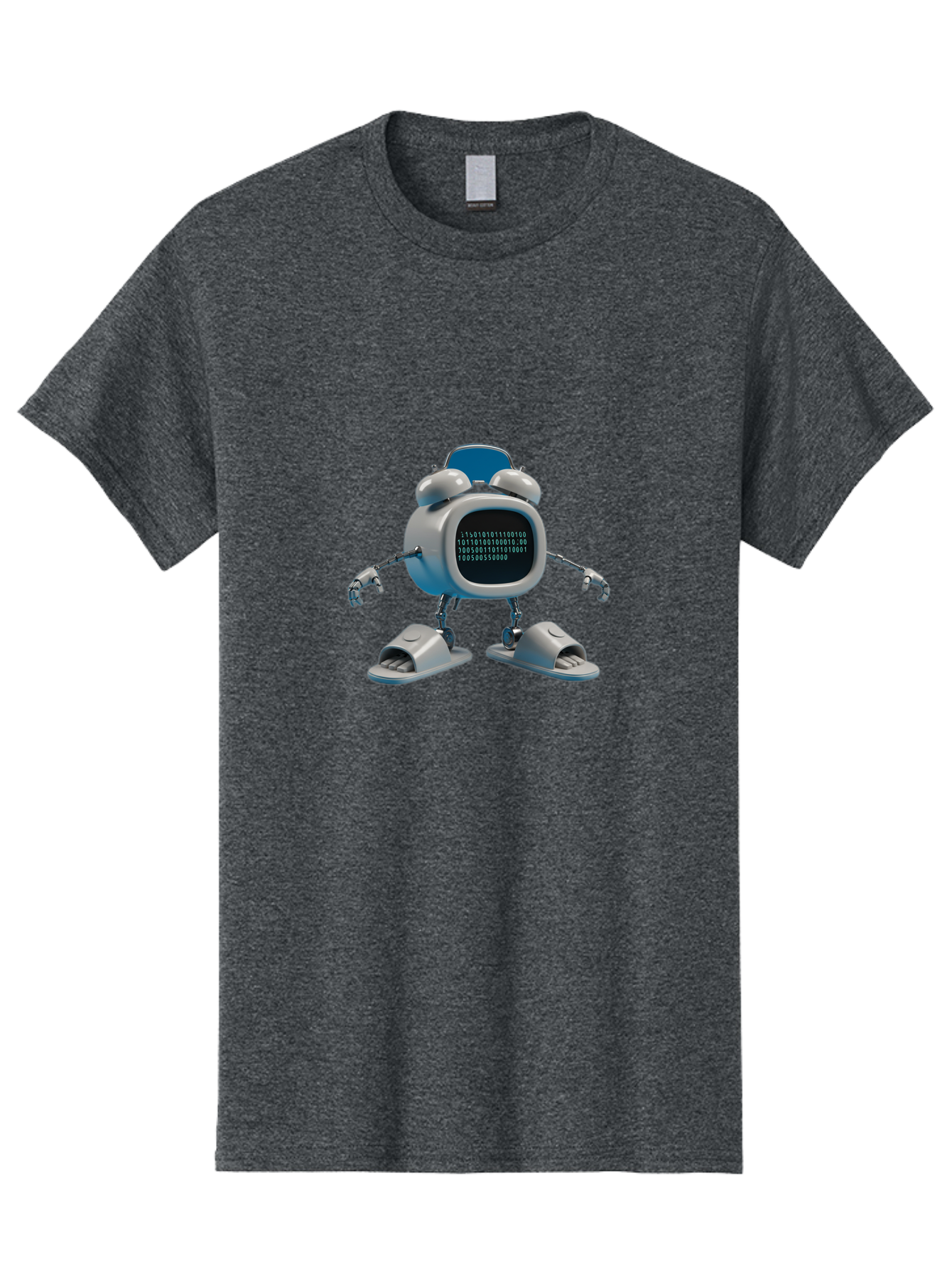 Alarm-Clock-Robot Men'S Graphic Tee, 100% Cotton, Comfortable Casual Summer Wear, Machine Washable, Vintage Camera, Old Camera, Antique Camera, Black Camera, Classic Photography, Photography Equipment, Nostalgic Device, Film Camera, Camera Art Bal674 14