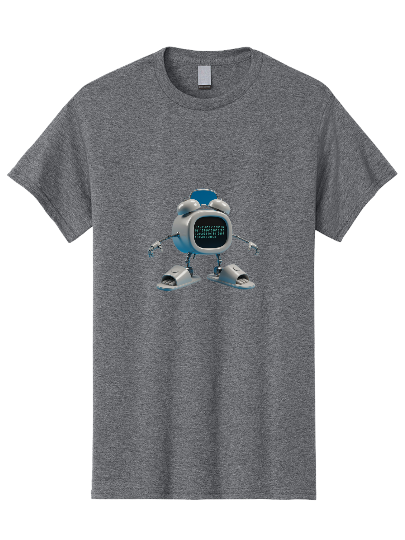 Alarm-Clock-Robot Men'S Graphic Tee, 100% Cotton, Comfortable Casual Summer Wear, Machine Washable, Vintage Camera, Old Camera, Antique Camera, Black Camera, Classic Photography, Photography Equipment, Nostalgic Device, Film Camera, Camera Art Bal674 8
