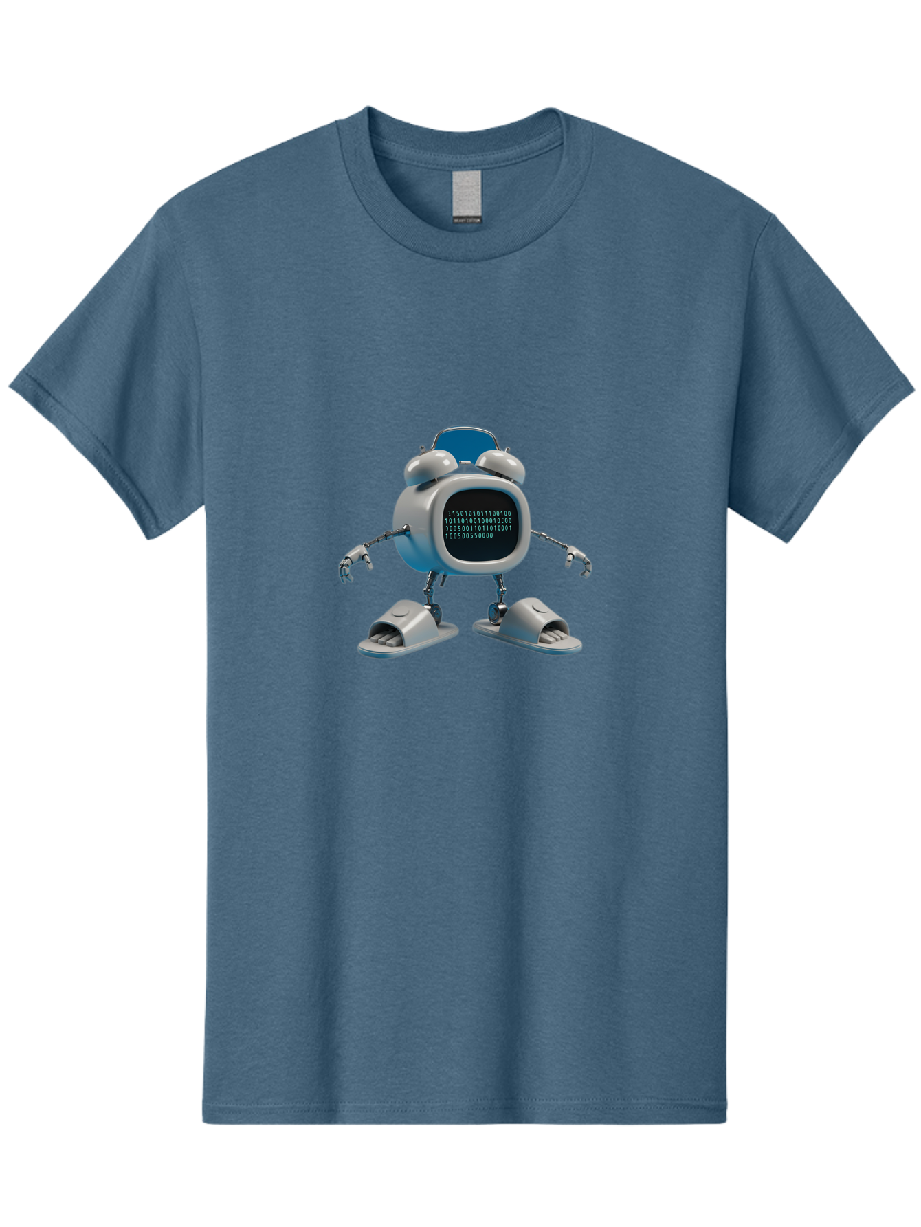 Alarm-Clock-Robot Men'S Graphic Tee, 100% Cotton, Comfortable Casual Summer Wear, Machine Washable, Vintage Camera, Old Camera, Antique Camera, Black Camera, Classic Photography, Photography Equipment, Nostalgic Device, Film Camera, Camera Art Bal674 6