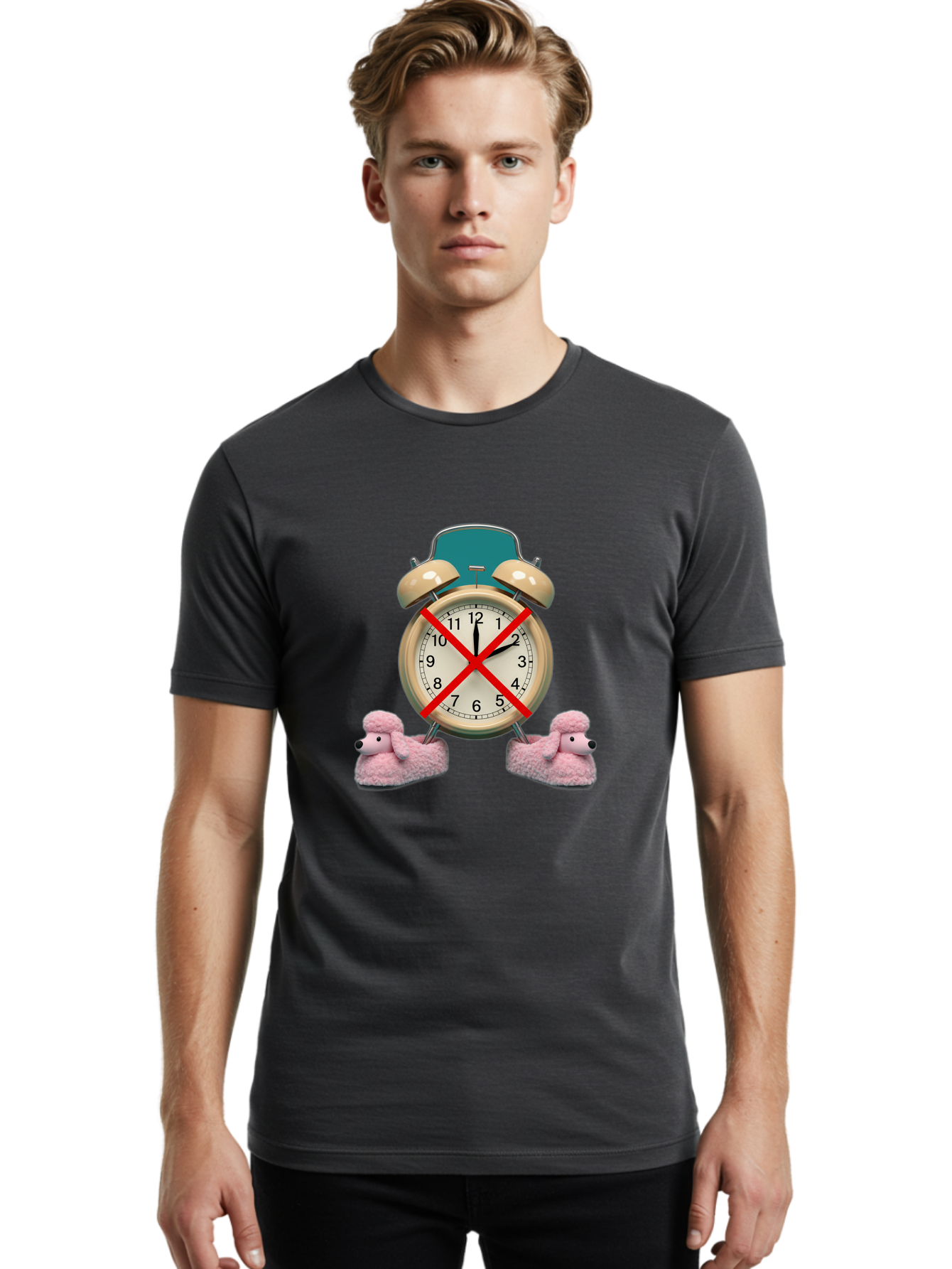 Alarm-Clock Men'S Graphic Tee, 100% Cotton, Comfortable Casual Summer Wear, Machine Washable, Vintage Camera, Old Camera, Antique Camera, Black Camera, Classic Photography, Photography Equipment, Nostalgic Device, Film Camera, Camera Art Bal675 21