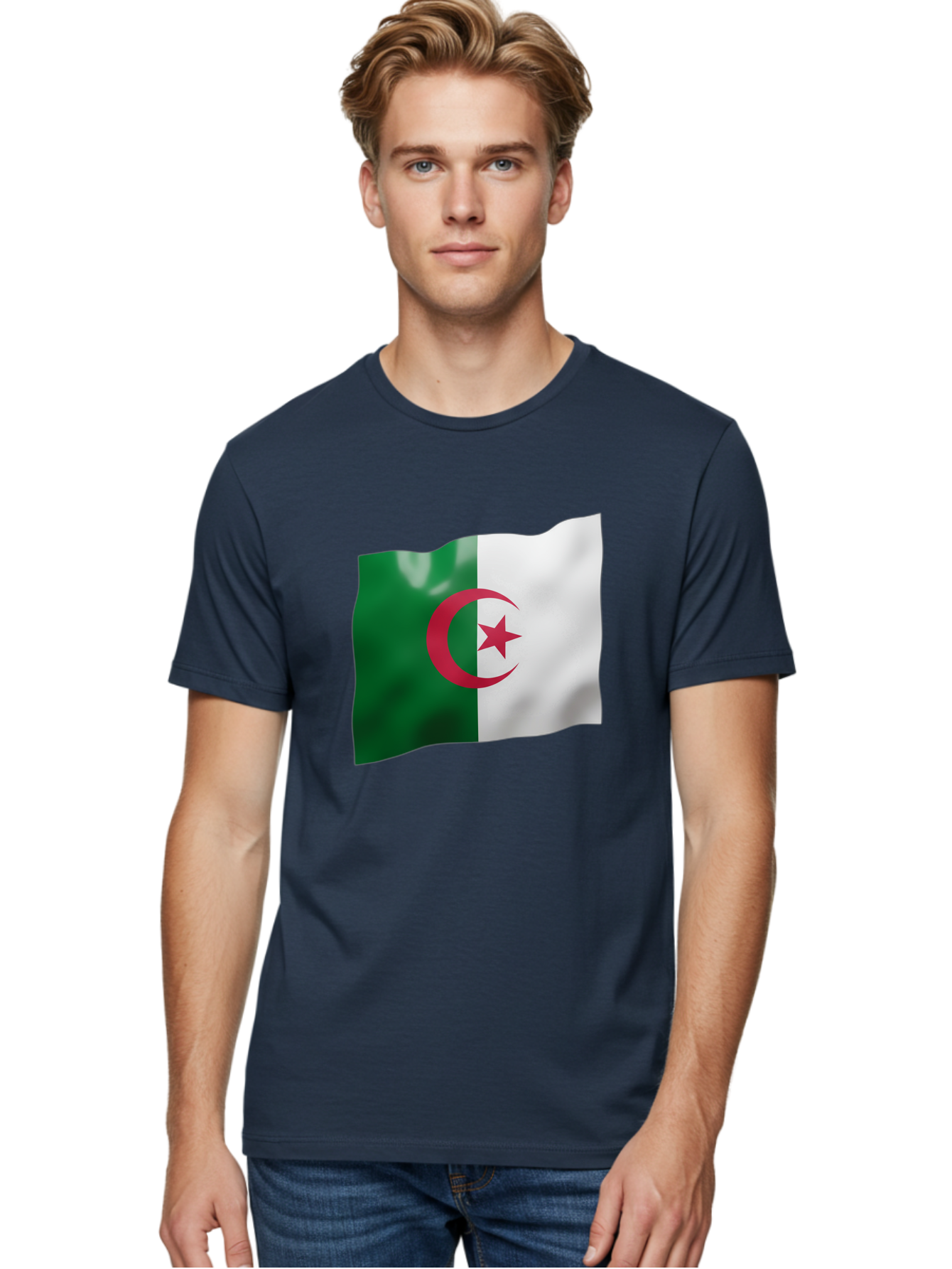 Algeria-Flag Men'S Graphic Tee, 100% Cotton, Comfortable Casual Summer Wear, Machine Washable, Vintage Camera, Old Camera, Antique Camera, Black Camera, Classic Photography, Photography Equipment, Nostalgic Device, Film Camera, Camera Art Bal680 25