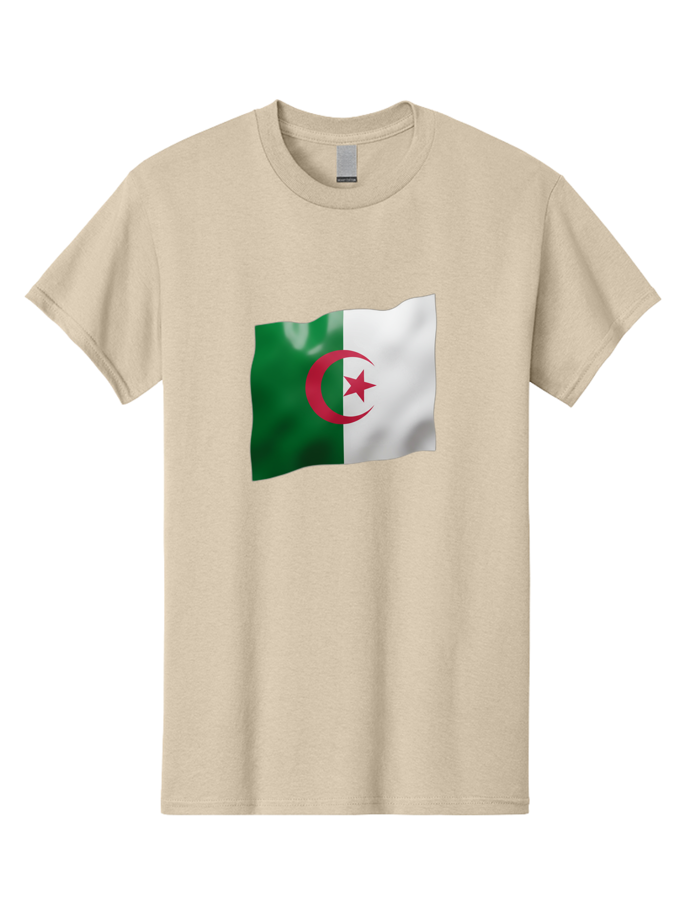 Algeria-Flag Men'S Graphic Tee, 100% Cotton, Comfortable Casual Summer Wear, Machine Washable, Vintage Camera, Old Camera, Antique Camera, Black Camera, Classic Photography, Photography Equipment, Nostalgic Device, Film Camera, Camera Art Bal680 5