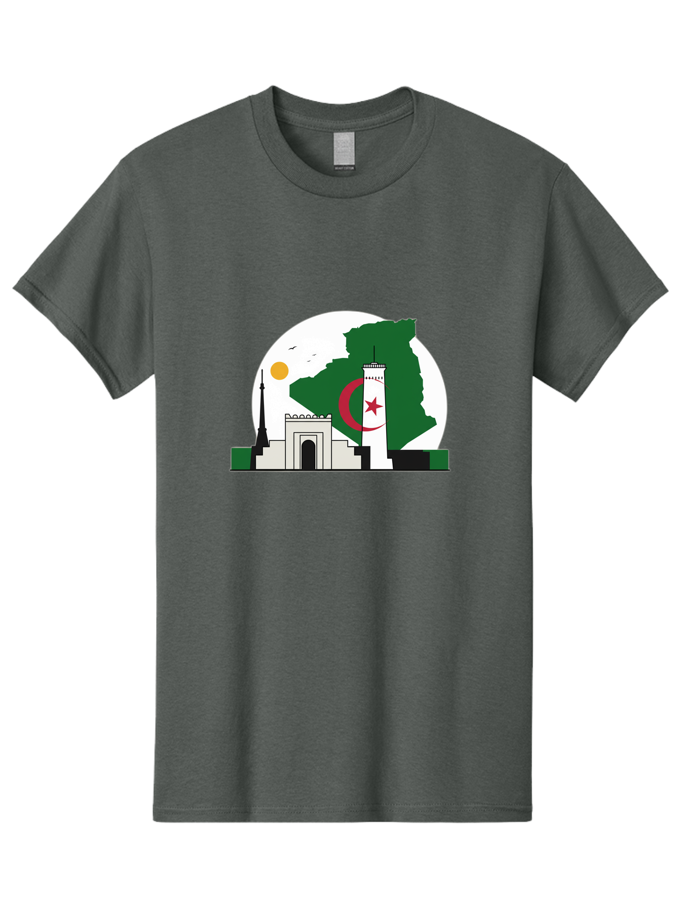 Algeria Men'S Graphic Tee, 100% Cotton, Comfortable Casual Summer Wear, Machine Washable, Vintage Camera, Old Camera, Antique Camera, Black Camera, Classic Photography, Photography Equipment, Nostalgic Device, Film Camera, Camera Art Bal682 3