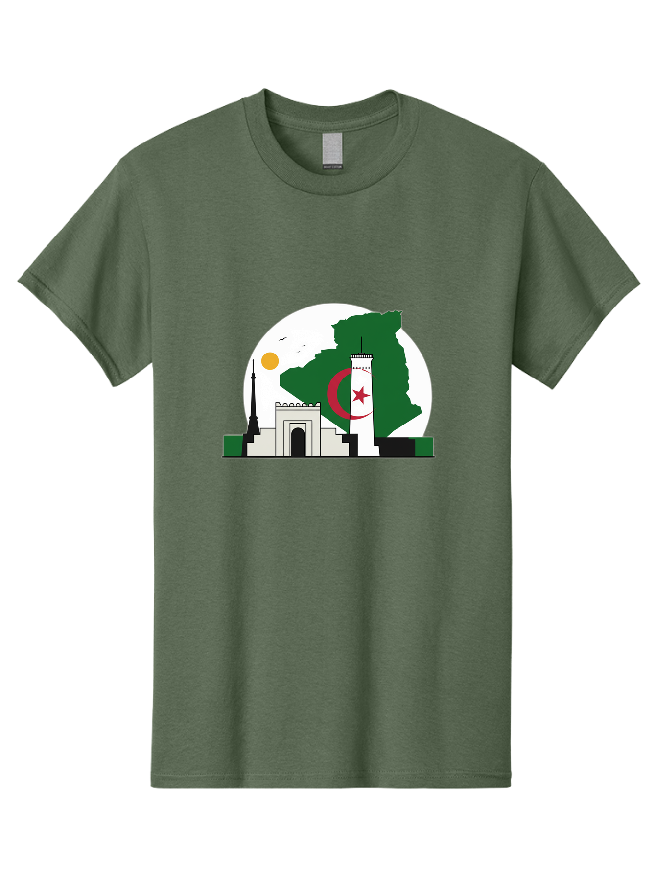 Algeria Men'S Graphic Tee, 100% Cotton, Comfortable Casual Summer Wear, Machine Washable, Vintage Camera, Old Camera, Antique Camera, Black Camera, Classic Photography, Photography Equipment, Nostalgic Device, Film Camera, Camera Art Bal682 10