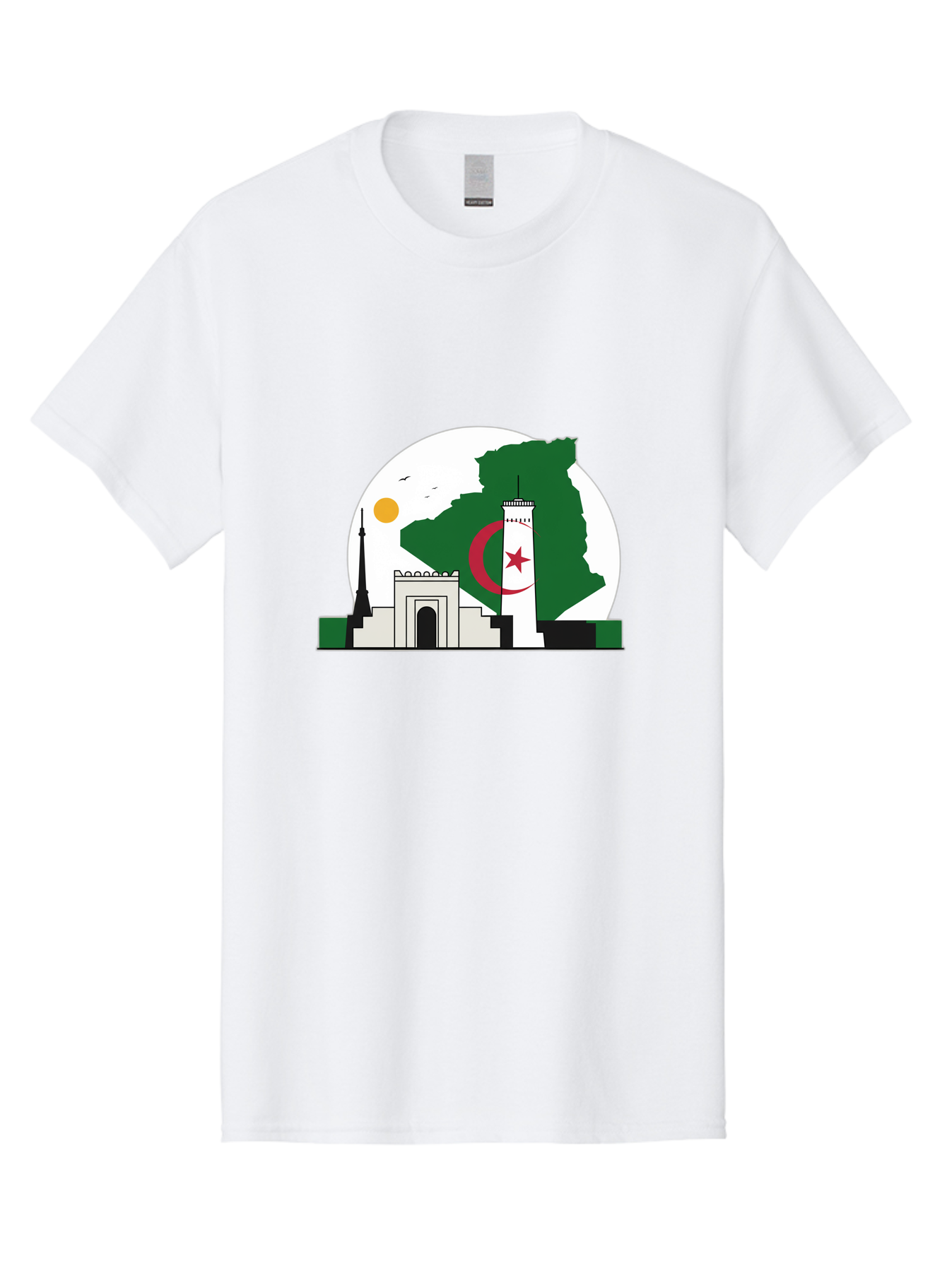 Algeria Men'S Graphic Tee, 100% Cotton, Comfortable Casual Summer Wear, Machine Washable, Vintage Camera, Old Camera, Antique Camera, Black Camera, Classic Photography, Photography Equipment, Nostalgic Device, Film Camera, Camera Art Bal682 4