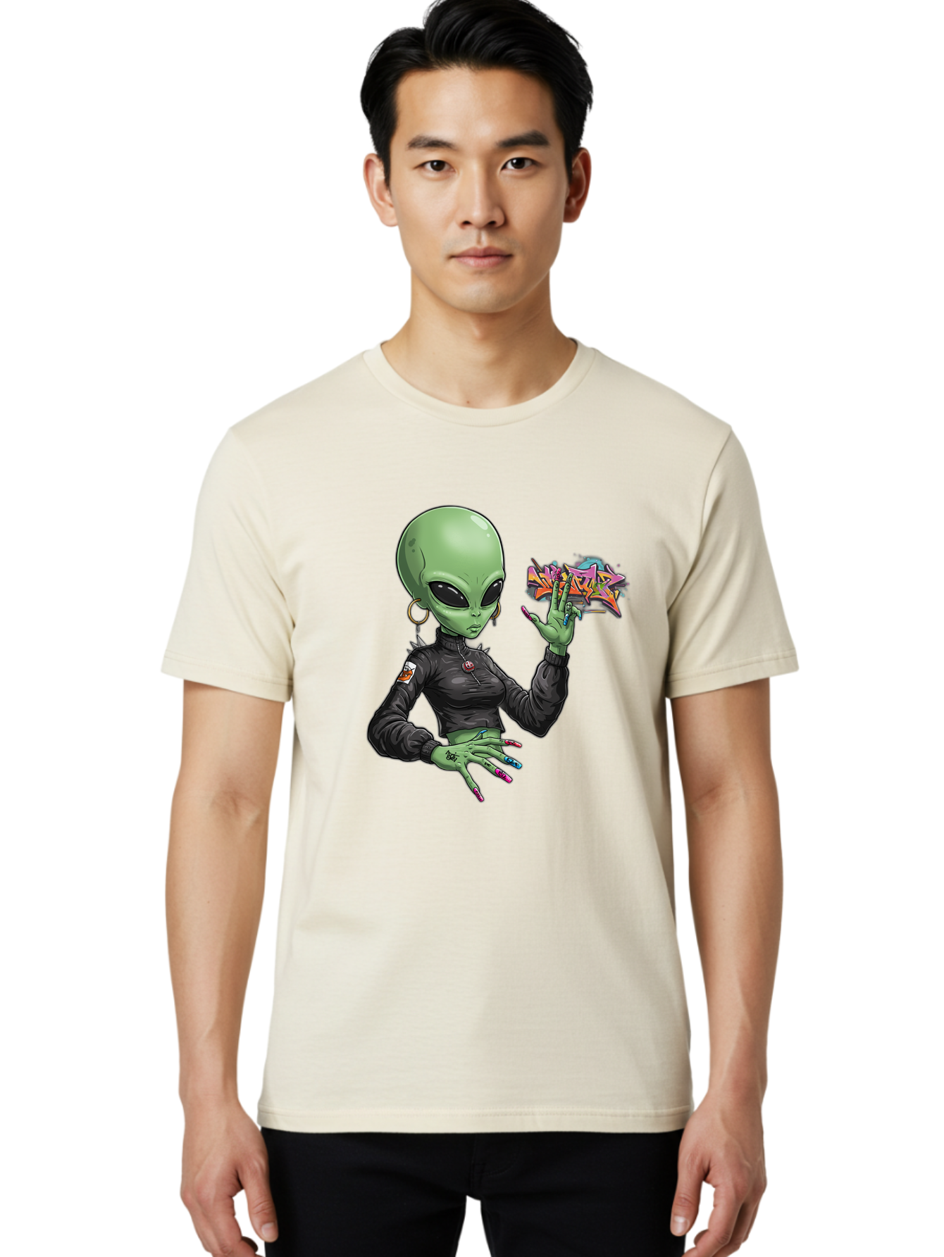 Alien-Woman Men'S Graphic Tee, 100% Cotton, Comfortable Casual Summer Wear, Machine Washable, Vintage Camera, Old Camera, Antique Camera, Black Camera, Classic Photography, Photography Equipment, Nostalgic Device, Film Camera, Camera Art Bal687 18