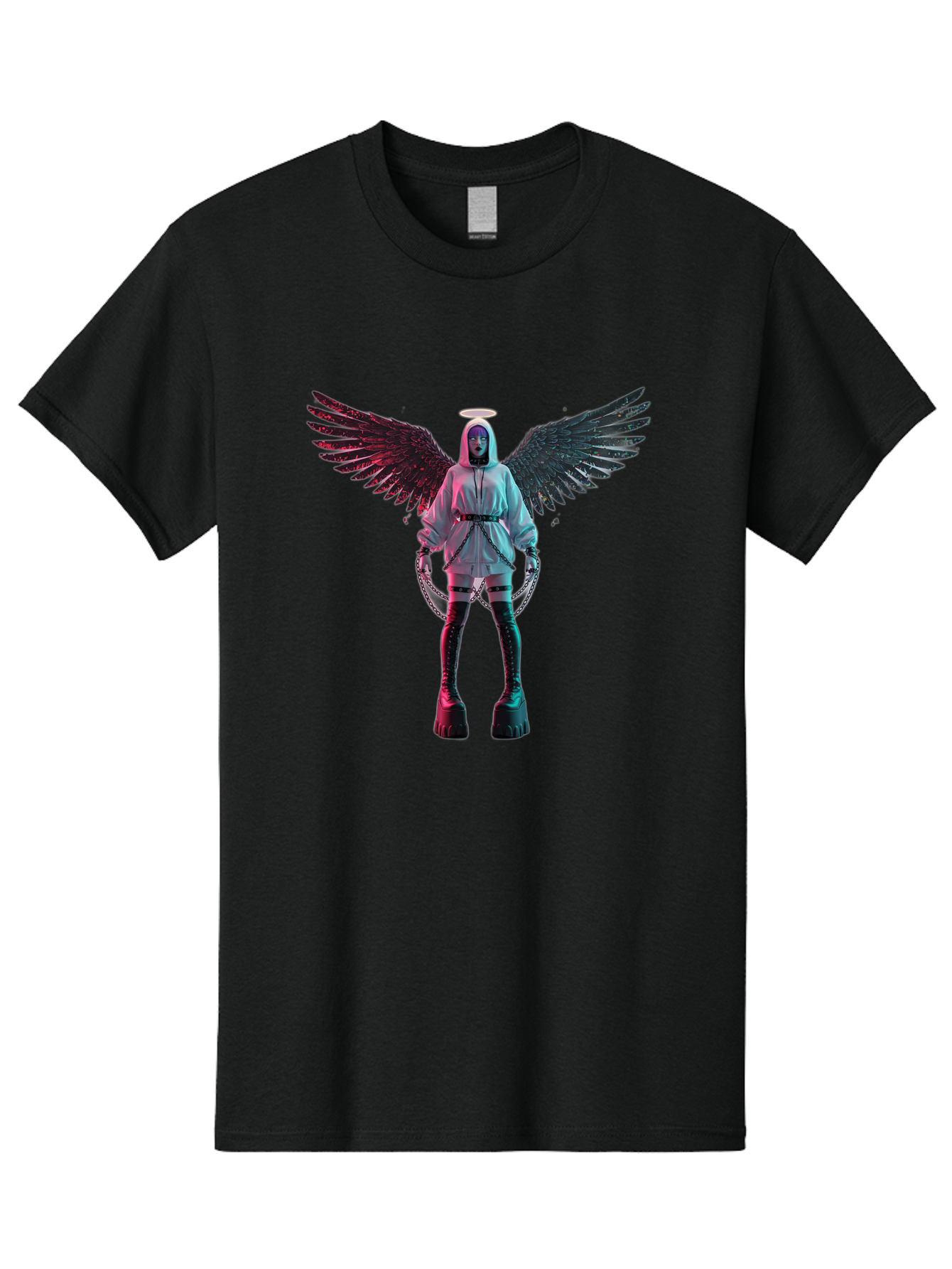 Angel-With-Chains Men'S Graphic Tee, 100% Cotton, Comfortable Casual Summer Wear, Machine Washable, Vintage Camera, Old Camera, Antique Camera, Black Camera, Classic Photography, Photography Equipment, Nostalgic Device, Film Camera, Camera Art Bal694 9