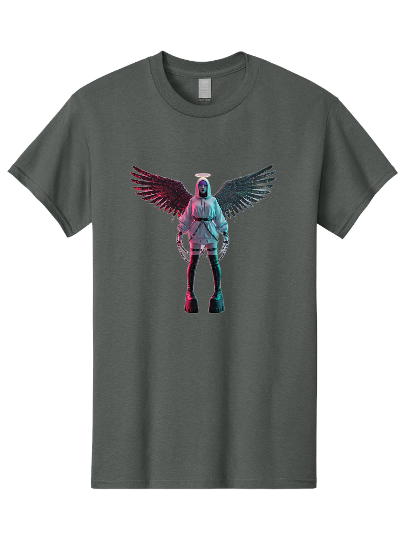 Angel-With-Chains Men'S Graphic Tee, 100% Cotton, Comfortable Casual Summer Wear, Machine Washable, Vintage Camera, Old Camera, Antique Camera, Black Camera, Classic Photography, Photography Equipment, Nostalgic Device, Film Camera, Camera Art Bal694 4