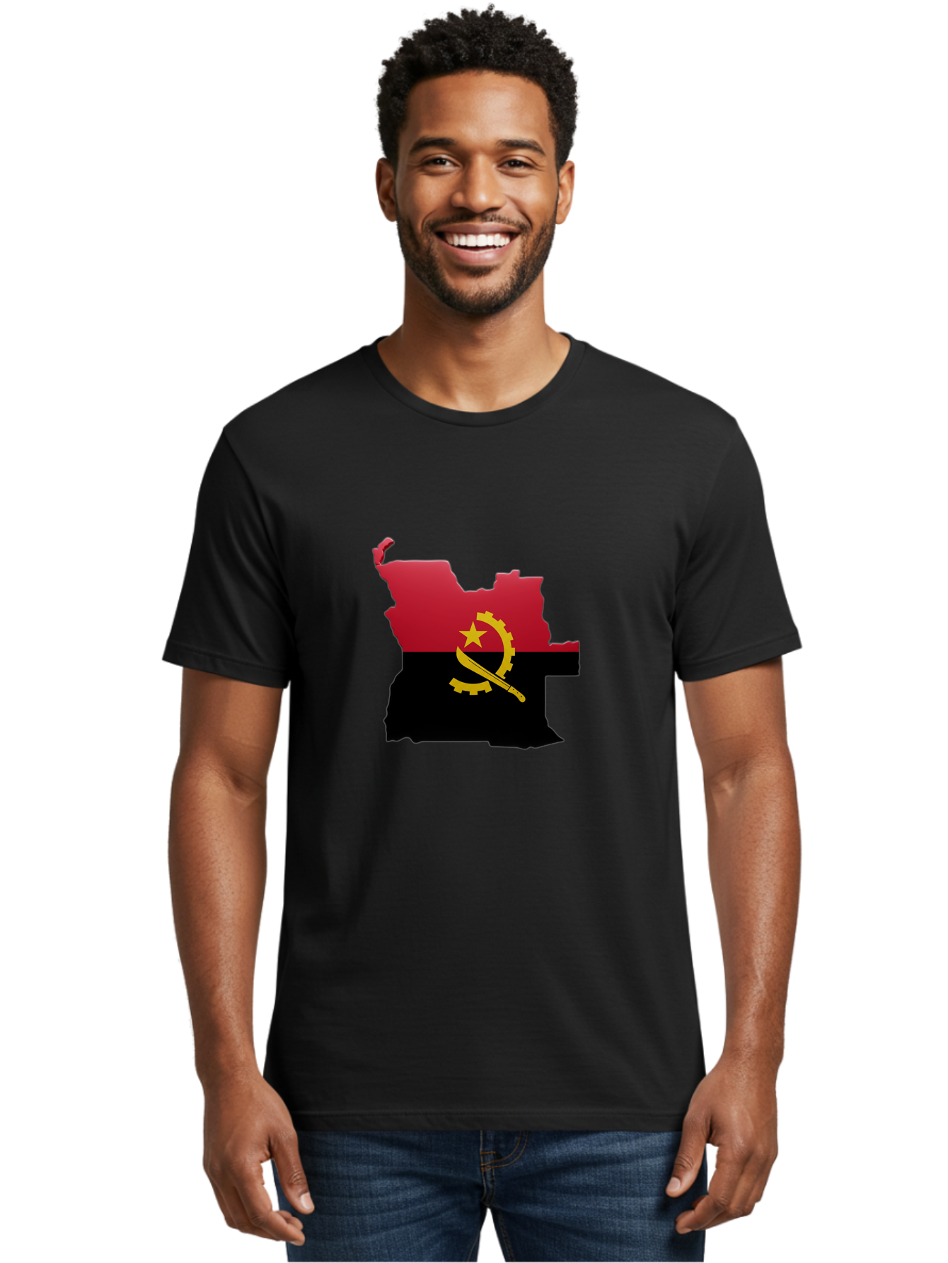 Angola-Map-Flag Men'S Graphic Tee, 100% Cotton, Comfortable Casual Summer Wear, Machine Washable, Vintage Camera, Old Camera, Antique Camera, Black Camera, Classic Photography, Photography Equipment, Nostalgic Device, Film Camera, Camera Art Bal695 17