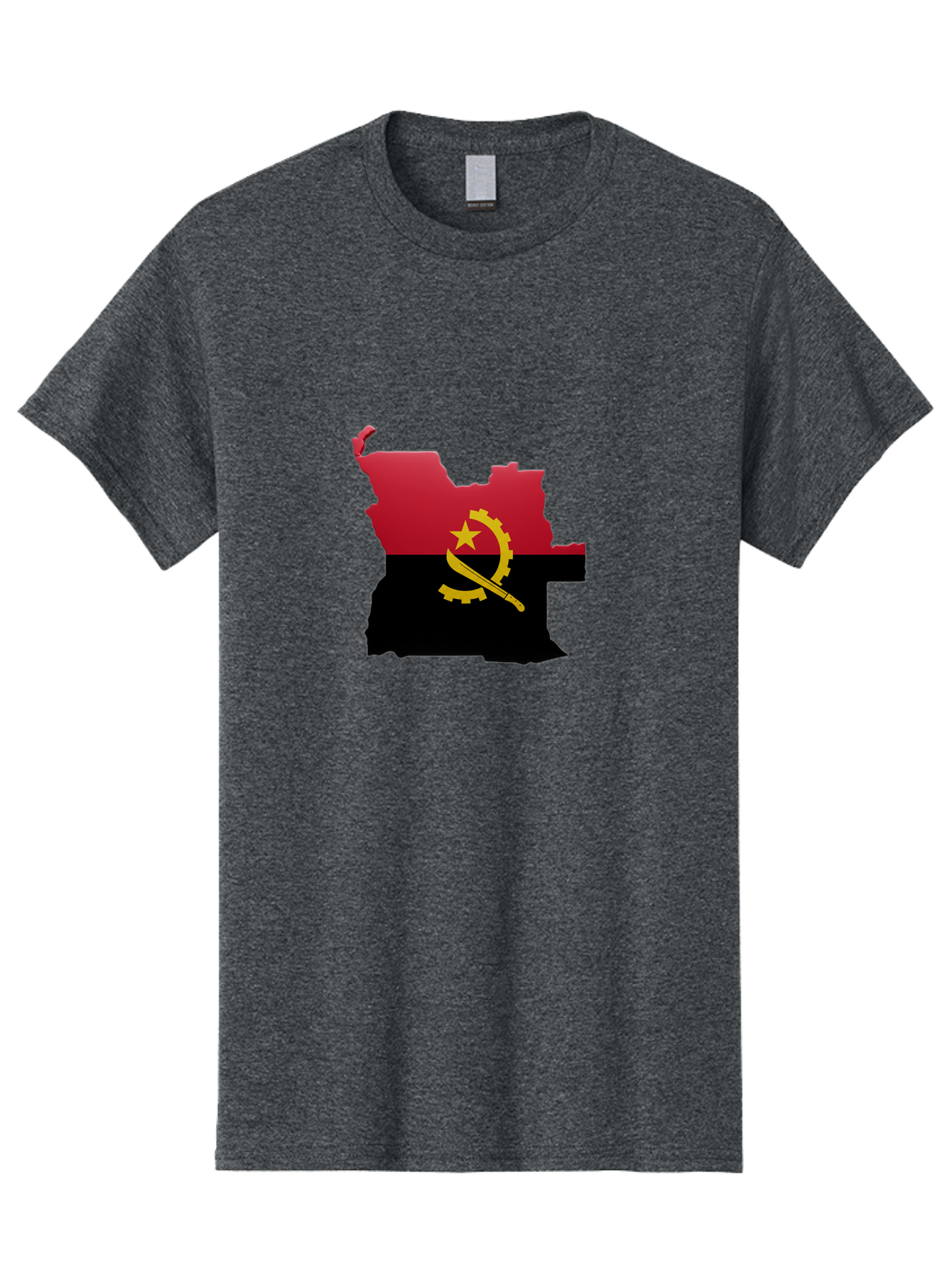 Angola-Map-Flag Men'S Graphic Tee, 100% Cotton, Comfortable Casual Summer Wear, Machine Washable, Vintage Camera, Old Camera, Antique Camera, Black Camera, Classic Photography, Photography Equipment, Nostalgic Device, Film Camera, Camera Art Bal695 8