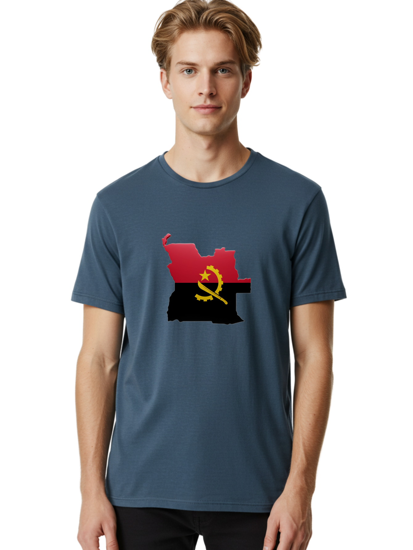 Angola-Map-Flag Men'S Graphic Tee, 100% Cotton, Comfortable Casual Summer Wear, Machine Washable, Vintage Camera, Old Camera, Antique Camera, Black Camera, Classic Photography, Photography Equipment, Nostalgic Device, Film Camera, Camera Art Bal695 30