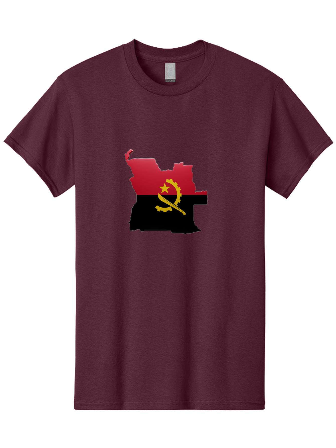Angola-Map-Flag Men'S Graphic Tee, 100% Cotton, Comfortable Casual Summer Wear, Machine Washable, Vintage Camera, Old Camera, Antique Camera, Black Camera, Classic Photography, Photography Equipment, Nostalgic Device, Film Camera, Camera Art Bal695 11