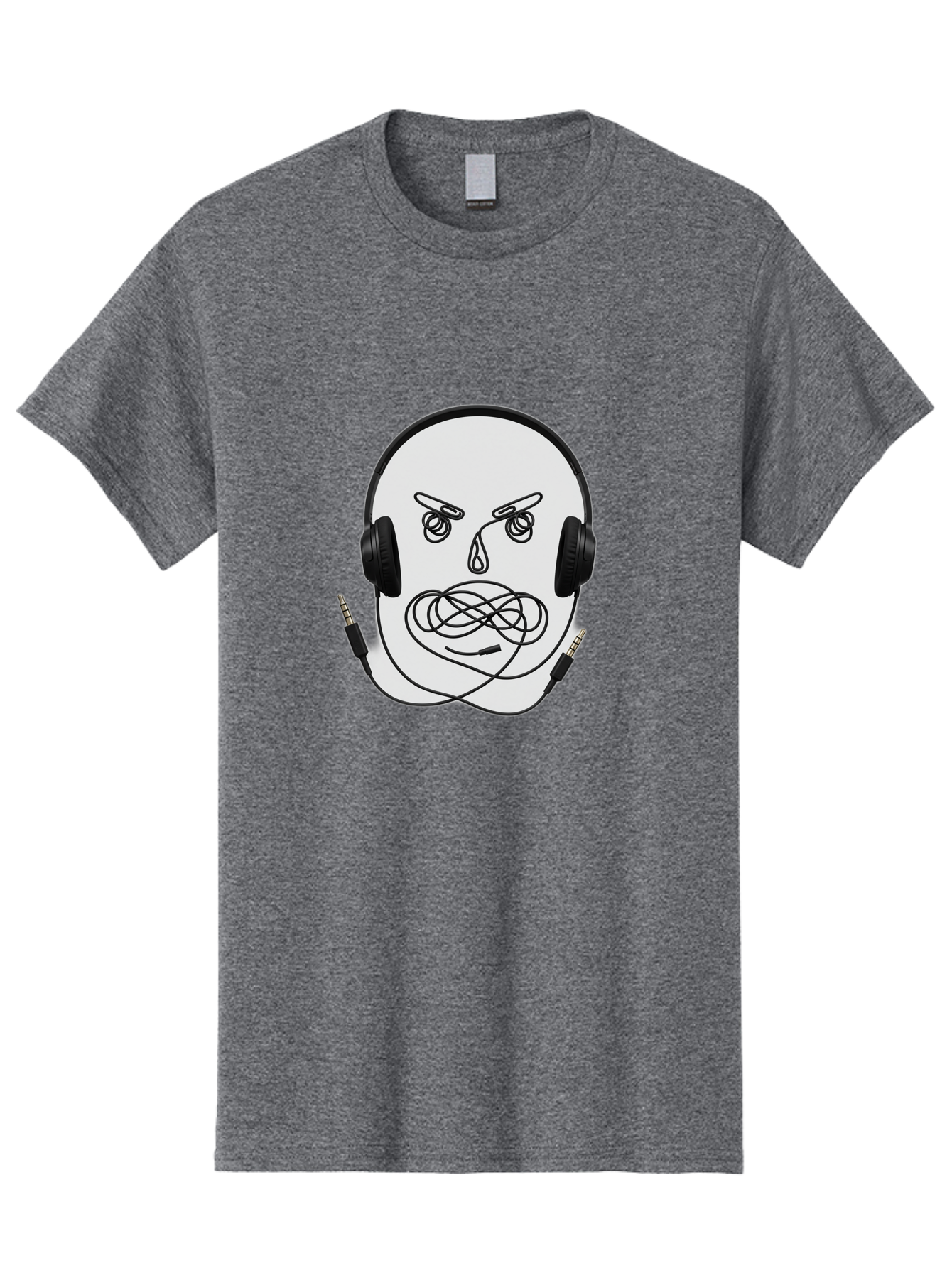 Angry-Headphones-User Men'S Graphic Tee, 100% Cotton, Comfortable Casual Summer Wear, Machine Washable, Vintage Camera, Old Camera, Antique Camera, Black Camera, Classic Photography, Photography Equipment, Nostalgic Device, Film Camera, Bal700 5