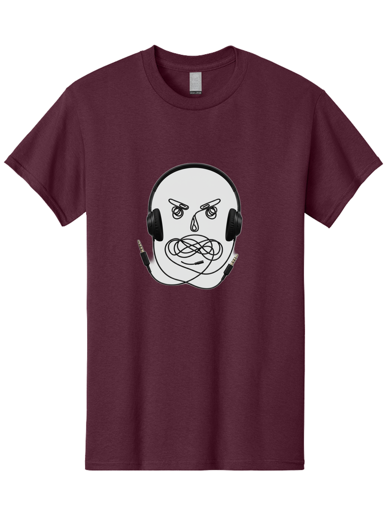 Angry-Headphones-User Men'S Graphic Tee, 100% Cotton, Comfortable Casual Summer Wear, Machine Washable, Vintage Camera, Old Camera, Antique Camera, Black Camera, Classic Photography, Photography Equipment, Nostalgic Device, Film Camera, Bal700 13