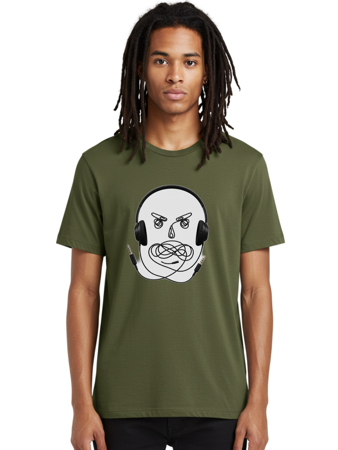 Angry-Headphones-User Men'S Graphic Tee, 100% Cotton, Comfortable Casual Summer Wear, Machine Washable, Vintage Camera, Old Camera, Antique Camera, Black Camera, Classic Photography, Photography Equipment, Nostalgic Device, Film Camera, Bal700 24