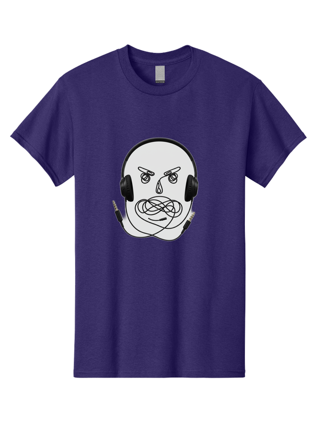 Angry-Headphones-User Men'S Graphic Tee, 100% Cotton, Comfortable Casual Summer Wear, Machine Washable, Vintage Camera, Old Camera, Antique Camera, Black Camera, Classic Photography, Photography Equipment, Nostalgic Device, Film Camera, Bal700 7