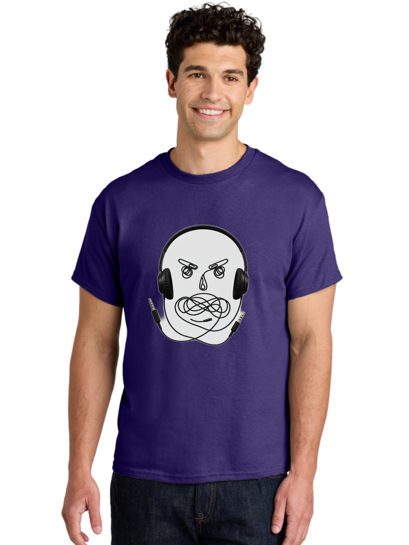Angry-Headphones-User Men'S Graphic Tee, 100% Cotton, Comfortable Casual Summer Wear, Machine Washable, Vintage Camera, Old Camera, Antique Camera, Black Camera, Classic Photography, Photography Equipment, Nostalgic Device, Film Camera, Bal700 22