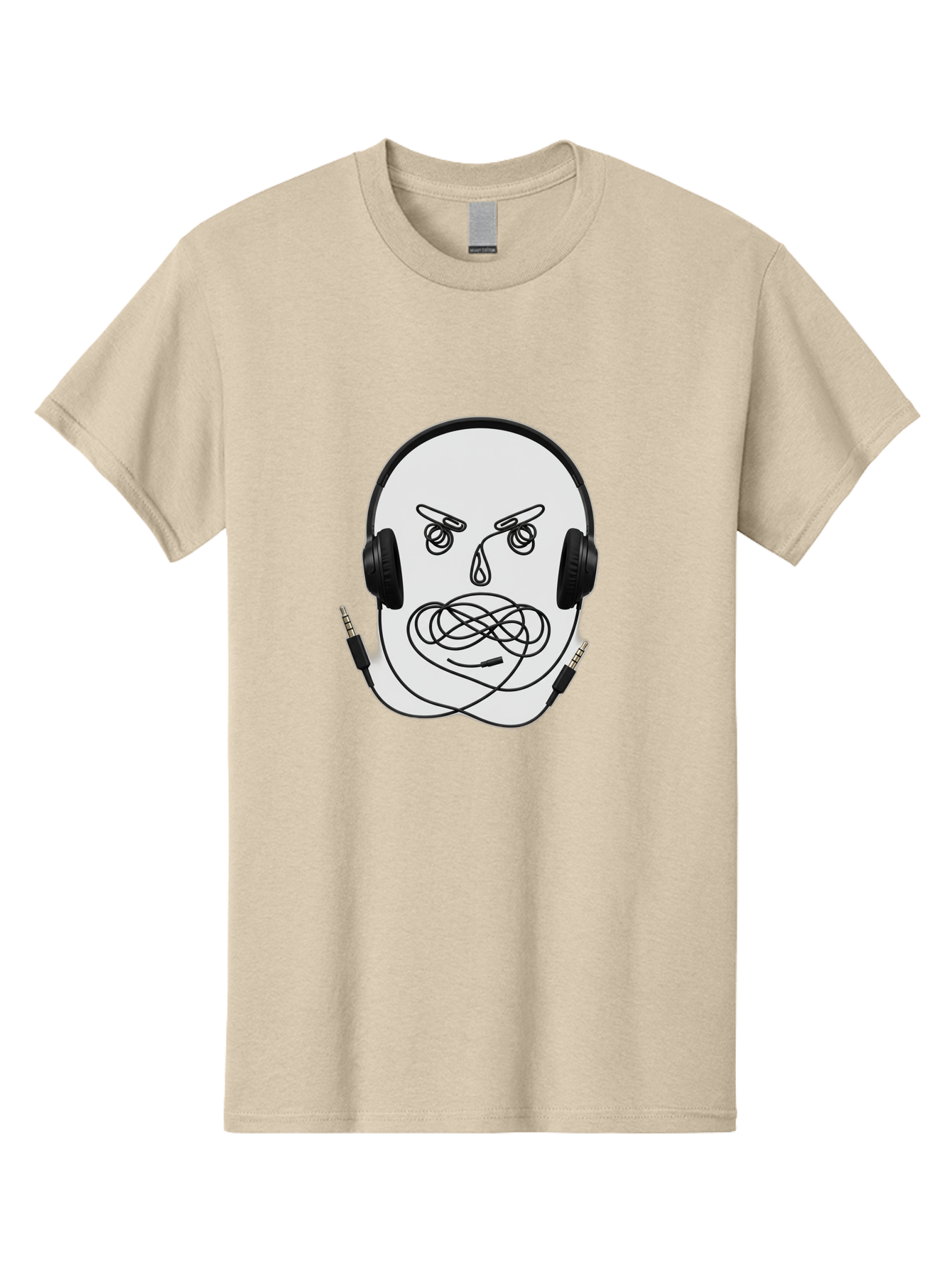Angry-Headphones-User Men'S Graphic Tee, 100% Cotton, Comfortable Casual Summer Wear, Machine Washable, Vintage Camera, Old Camera, Antique Camera, Black Camera, Classic Photography, Photography Equipment, Nostalgic Device, Film Camera, Bal700 2