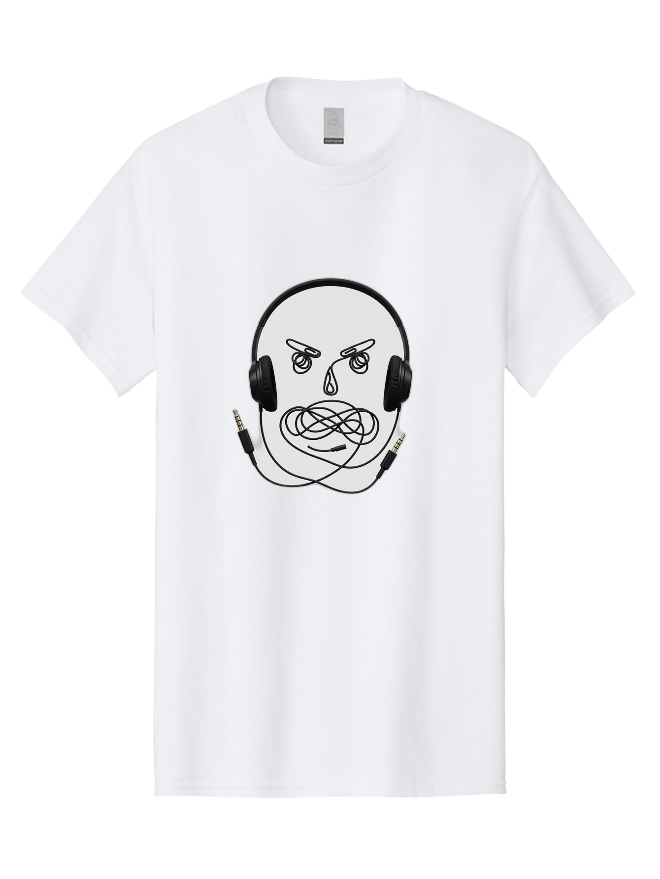 Angry-Headphones-User Men'S Graphic Tee, 100% Cotton, Comfortable Casual Summer Wear, Machine Washable, Vintage Camera, Old Camera, Antique Camera, Black Camera, Classic Photography, Photography Equipment, Nostalgic Device, Film Camera, Bal700 12