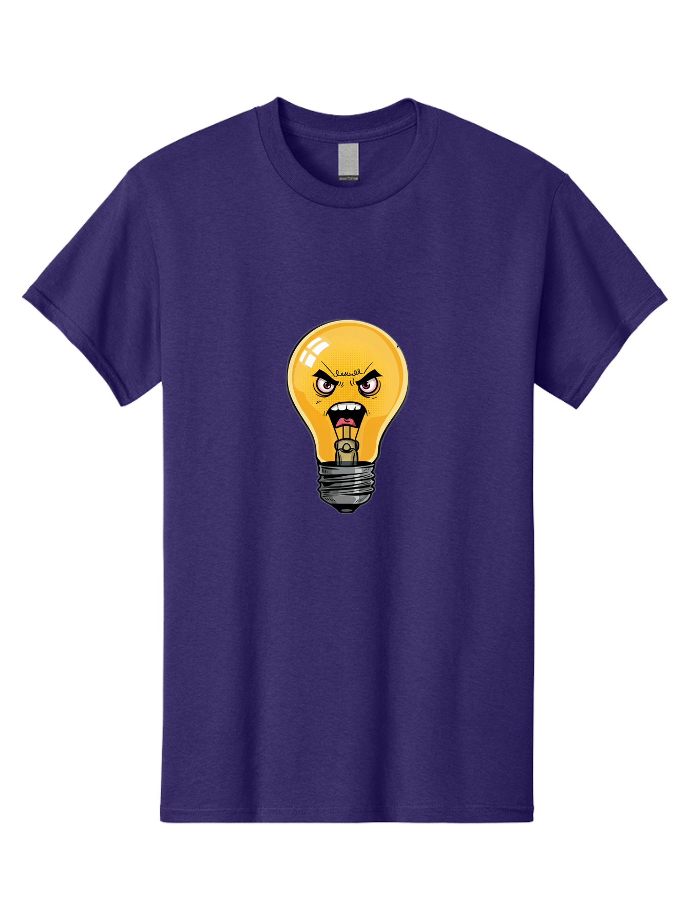 Angry-Light-Bulb-1 Men'S Graphic Tee, 100% Cotton, Comfortable Casual Summer Wear, Machine Washable, Vintage Camera, Old Camera, Antique Camera, Black Camera, Classic Photography, Photography Equipment, Nostalgic Device, Film Camera, Bal702 7