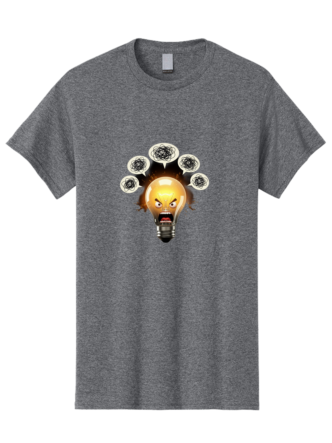 Angry-Light-Bulb Men'S Graphic Tee, 100% Cotton, Comfortable Casual Summer Wear, Machine Washable, Vintage Camera, Old Camera, Antique Camera, Black Camera, Classic Photography, Photography Equipment, Nostalgic Device, Film Camera, Camera Art Bal703 9