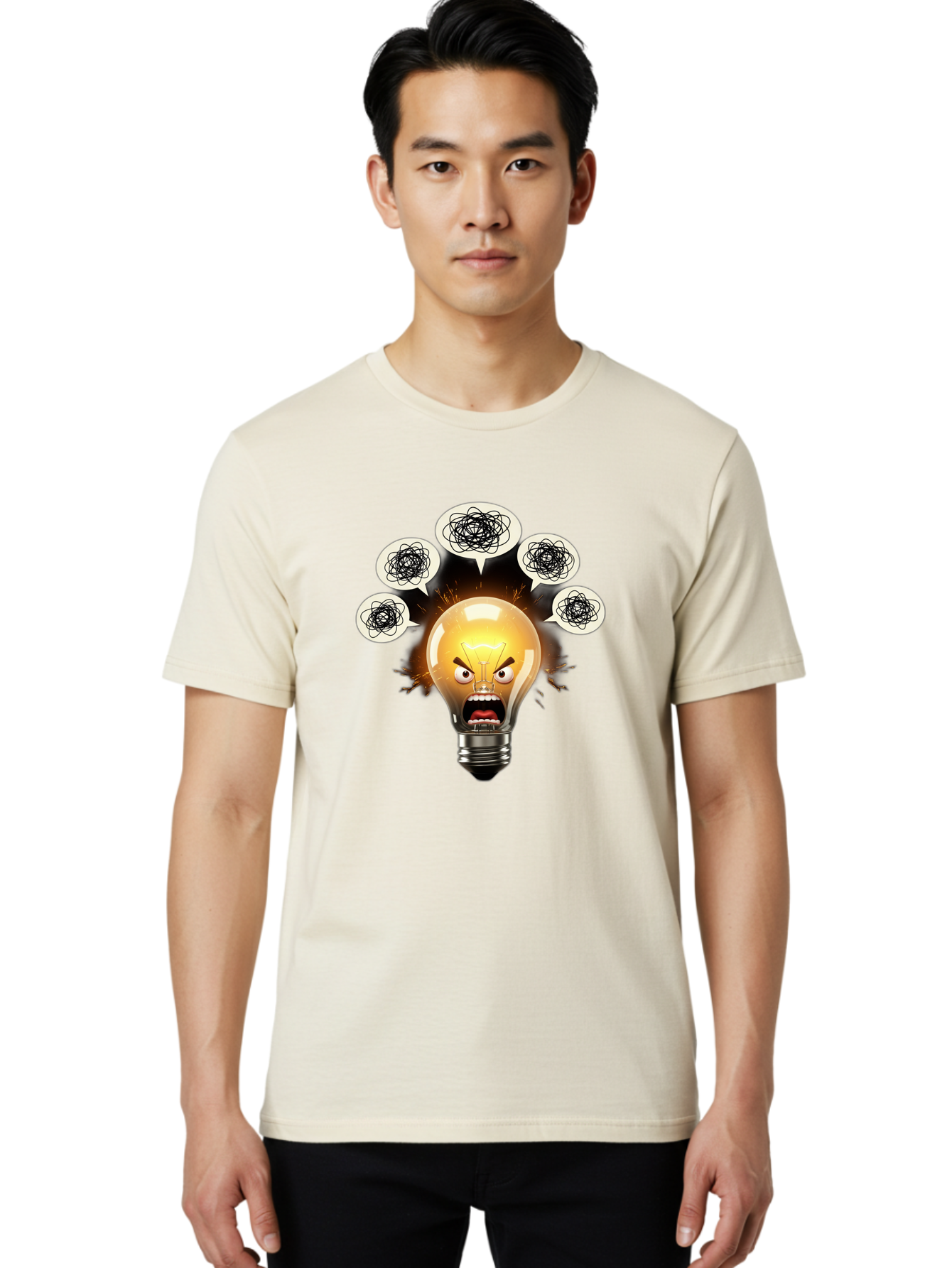 Angry-Light-Bulb Men'S Graphic Tee, 100% Cotton, Comfortable Casual Summer Wear, Machine Washable, Vintage Camera, Old Camera, Antique Camera, Black Camera, Classic Photography, Photography Equipment, Nostalgic Device, Film Camera, Camera Art Bal703 29