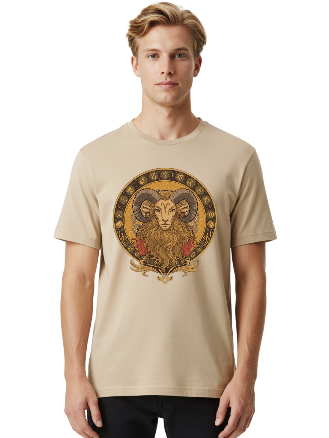 Aries-Zodiac-Sign-1 Men'S Graphic Tee, 100% Cotton, Comfortable Casual Summer Wear, Machine Washable, Vintage Camera, Old Camera, Antique Camera, Black Camera, Classic Photography, Photography Equipment, Nostalgic Device, Film Camera, Bal716 18