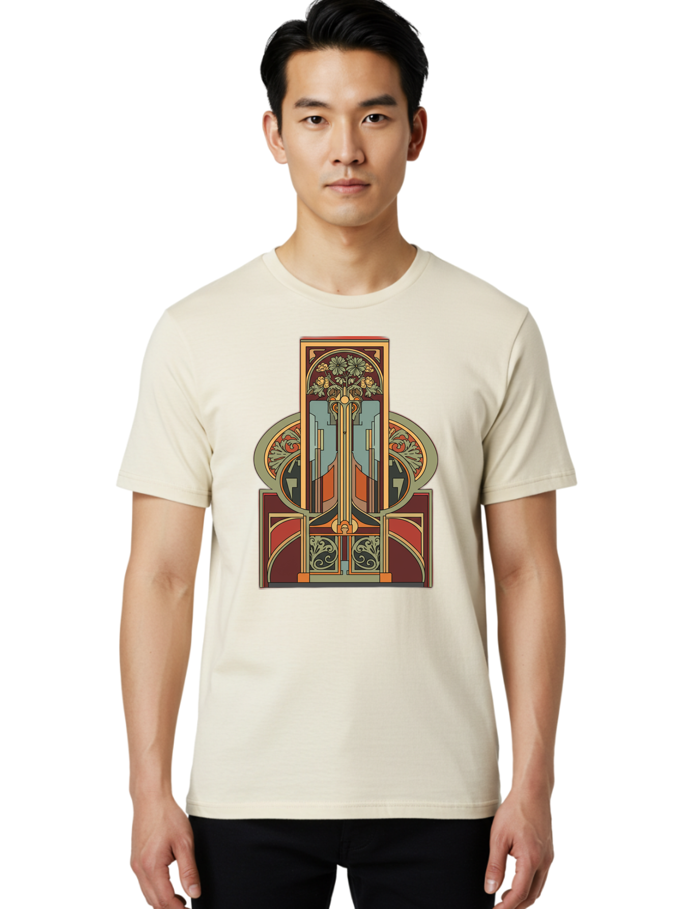 Art-Nouveau-Design Men'S Graphic Tee, 100% Cotton, Comfortable Casual Summer Wear, Machine Washable, Vintage Camera, Old Camera, Antique Camera, Black Camera, Classic Photography, Photography Equipment, Nostalgic Device, Film Camera, Bal722 26