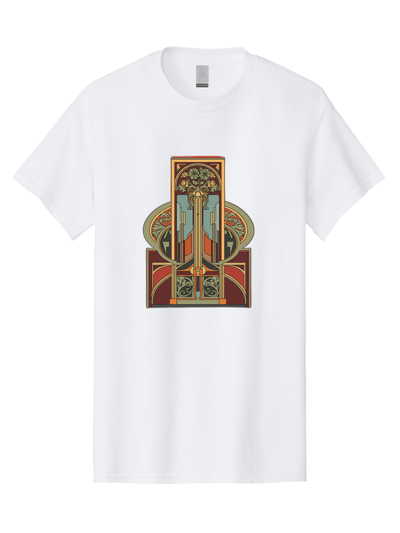 Art-Nouveau-Design Men'S Graphic Tee, 100% Cotton, Comfortable Casual Summer Wear, Machine Washable, Vintage Camera, Old Camera, Antique Camera, Black Camera, Classic Photography, Photography Equipment, Nostalgic Device, Film Camera, Bal722 4