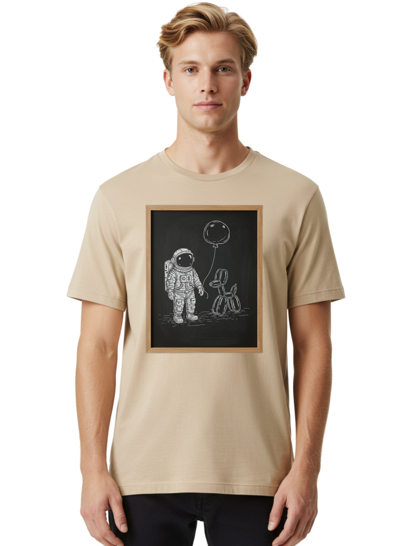 Astronaut-And-Balloon-Dog-1 Men'S Graphic Tee, 100% Cotton, Comfortable Casual Summer Wear, Machine Washable, Vintage Camera, Old Camera, Antique Camera, Black Camera, Classic Photography, Photography Equipment, Nostalgic Device, Film Camera, Bal723 20