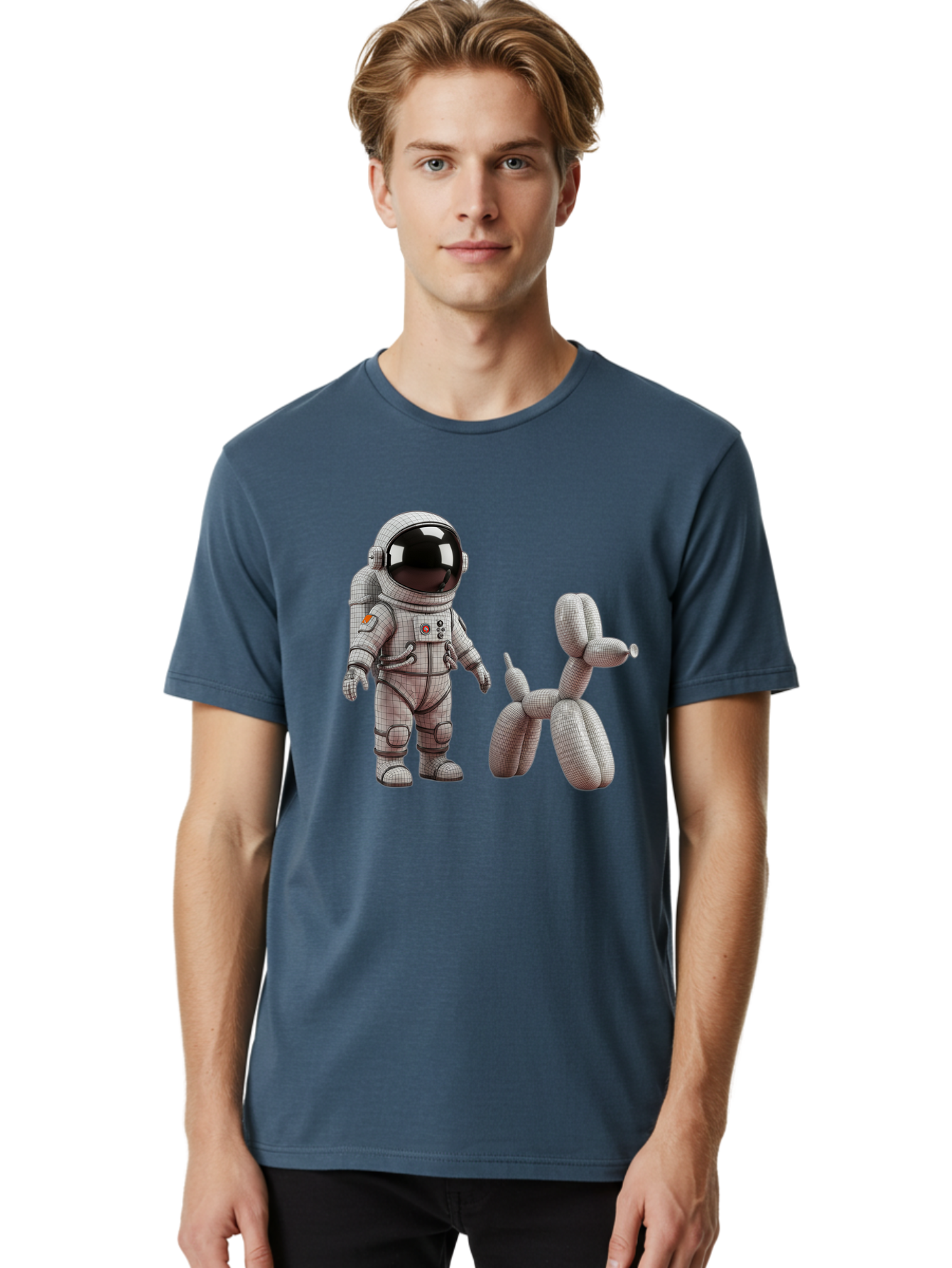 Astronaut-And-Balloon-Dog Men'S Graphic Tee, 100% Cotton, Comfortable Casual Summer Wear, Machine Washable, Vintage Camera, Old Camera, Antique Camera, Black Camera, Classic Photography, Photography Equipment, Nostalgic Device, Film Camera, Bal724 20