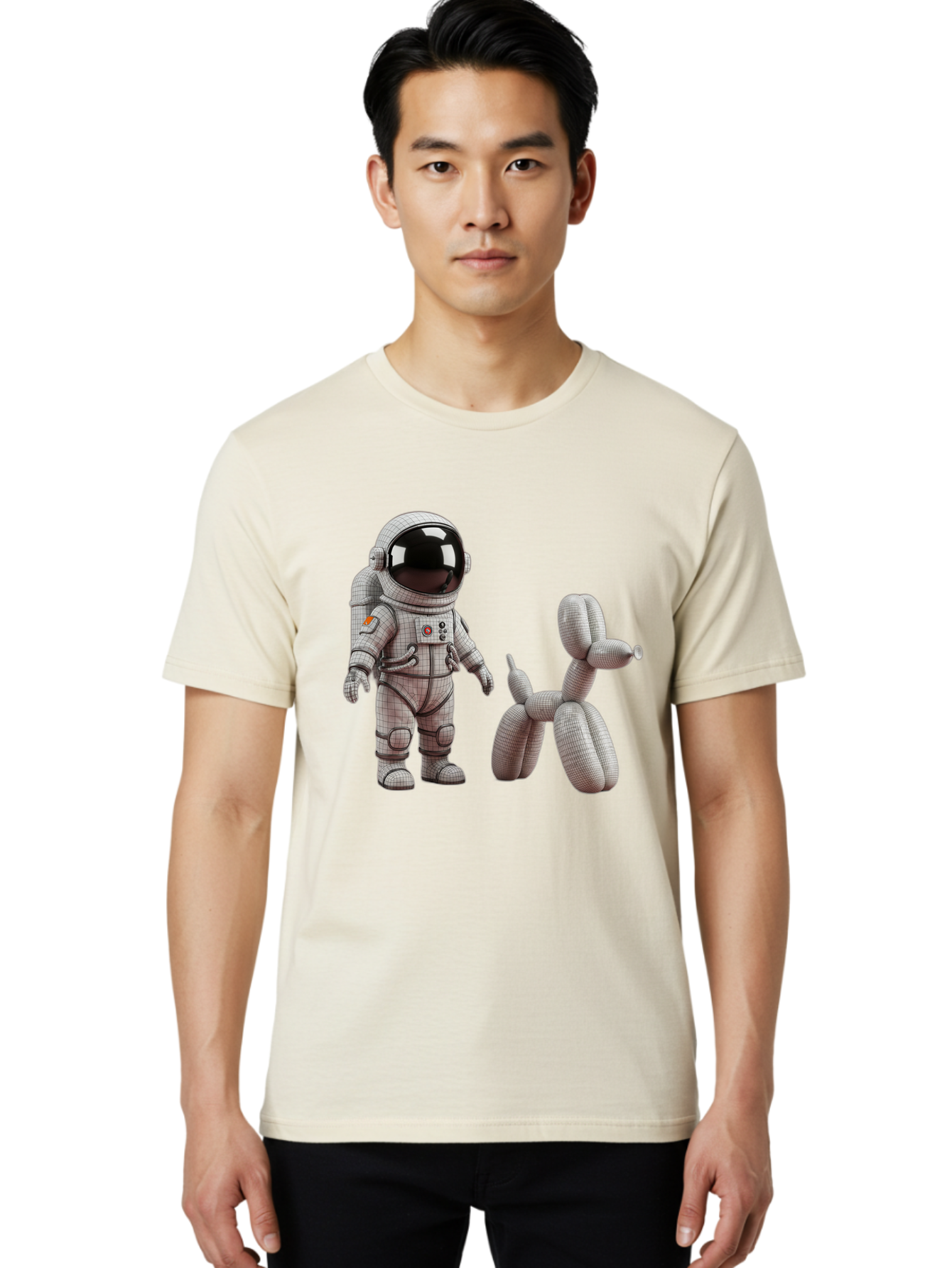 Astronaut-And-Balloon-Dog Men'S Graphic Tee, 100% Cotton, Comfortable Casual Summer Wear, Machine Washable, Vintage Camera, Old Camera, Antique Camera, Black Camera, Classic Photography, Photography Equipment, Nostalgic Device, Film Camera, Bal724 25