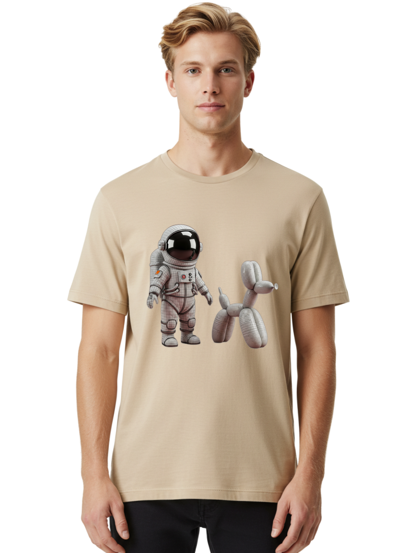 Astronaut-And-Balloon-Dog Men'S Graphic Tee, 100% Cotton, Comfortable Casual Summer Wear, Machine Washable, Vintage Camera, Old Camera, Antique Camera, Black Camera, Classic Photography, Photography Equipment, Nostalgic Device, Film Camera, Bal724 27