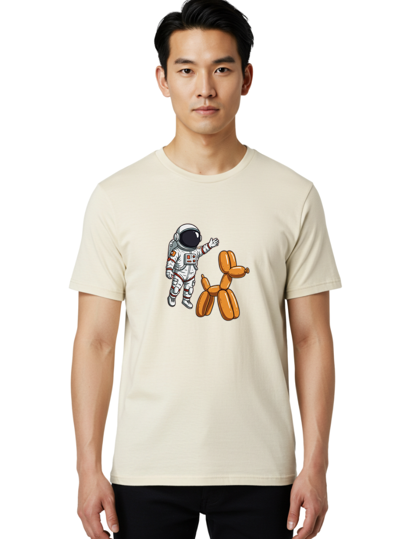 Astronaut-And-Dog Men'S Graphic Tee, 100% Cotton, Comfortable Casual Summer Wear, Machine Washable, Vintage Camera, Old Camera, Antique Camera, Black Camera, Classic Photography, Photography Equipment, Nostalgic Device, Film Camera, Camera Art Bal725 27