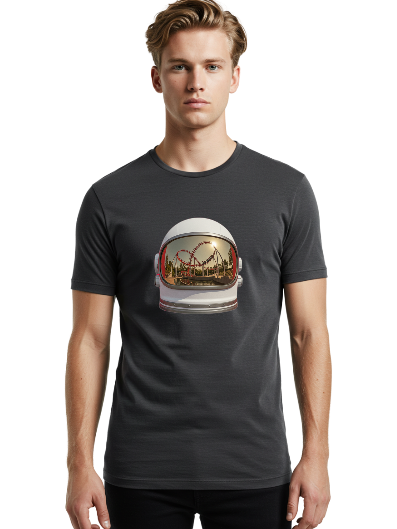 Astronaut-Helmet Men'S Graphic Tee, 100% Cotton, Comfortable Casual Summer Wear, Machine Washable, Vintage Camera, Old Camera, Antique Camera, Black Camera, Classic Photography, Photography Equipment, Nostalgic Device, Film Camera, Camera Art Bal728 20